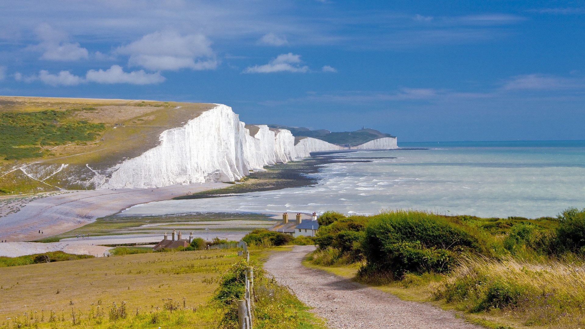 White Cliffs of Dover, HD wallpapers, Stunning landscapes, Natural beauty, 1920x1080 Full HD Desktop