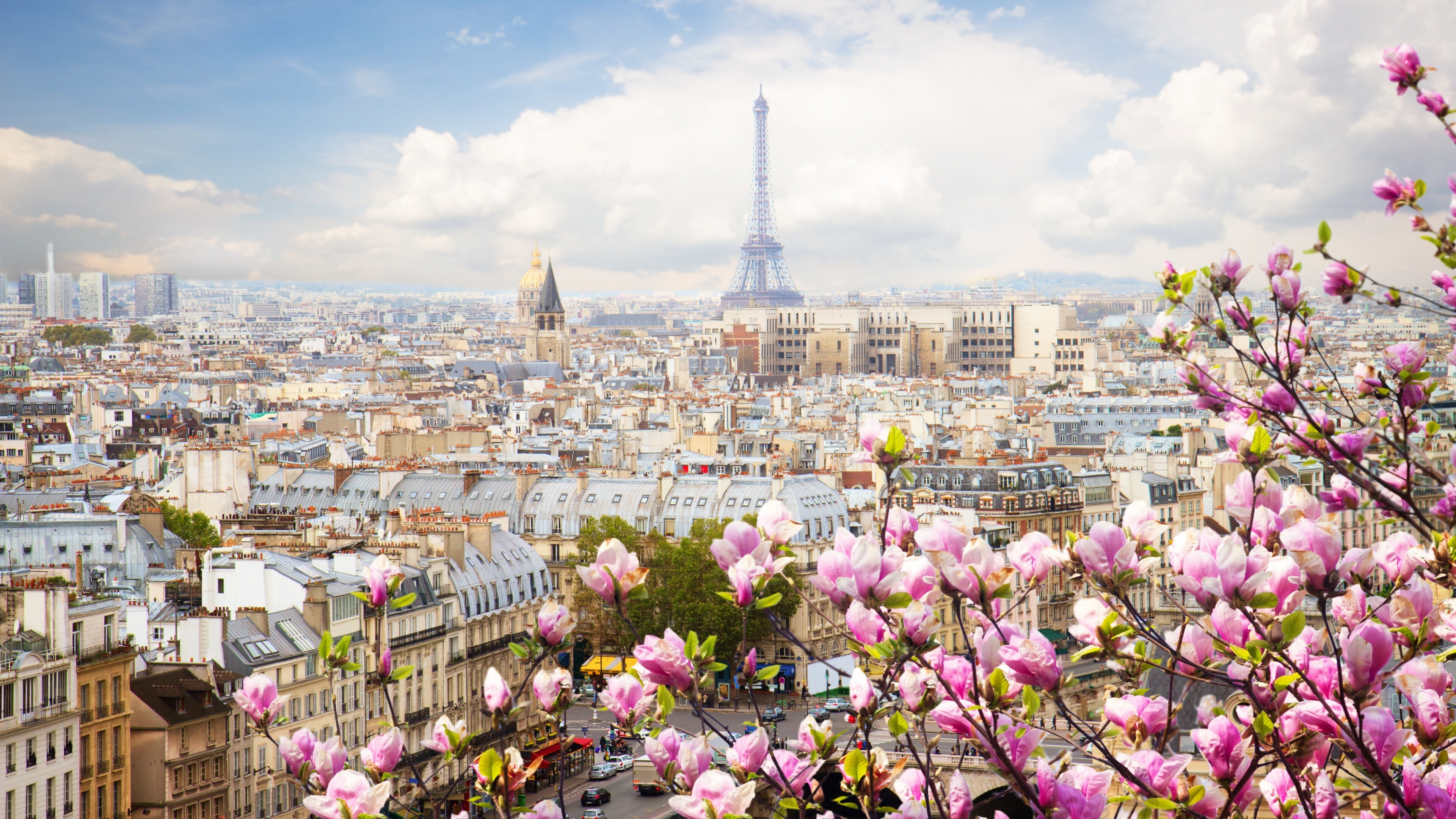 Eiffel Tower: A tourist destination, Named after the engineer Gustave Eiffel, Paris. 3840x2160 4K Wallpaper.