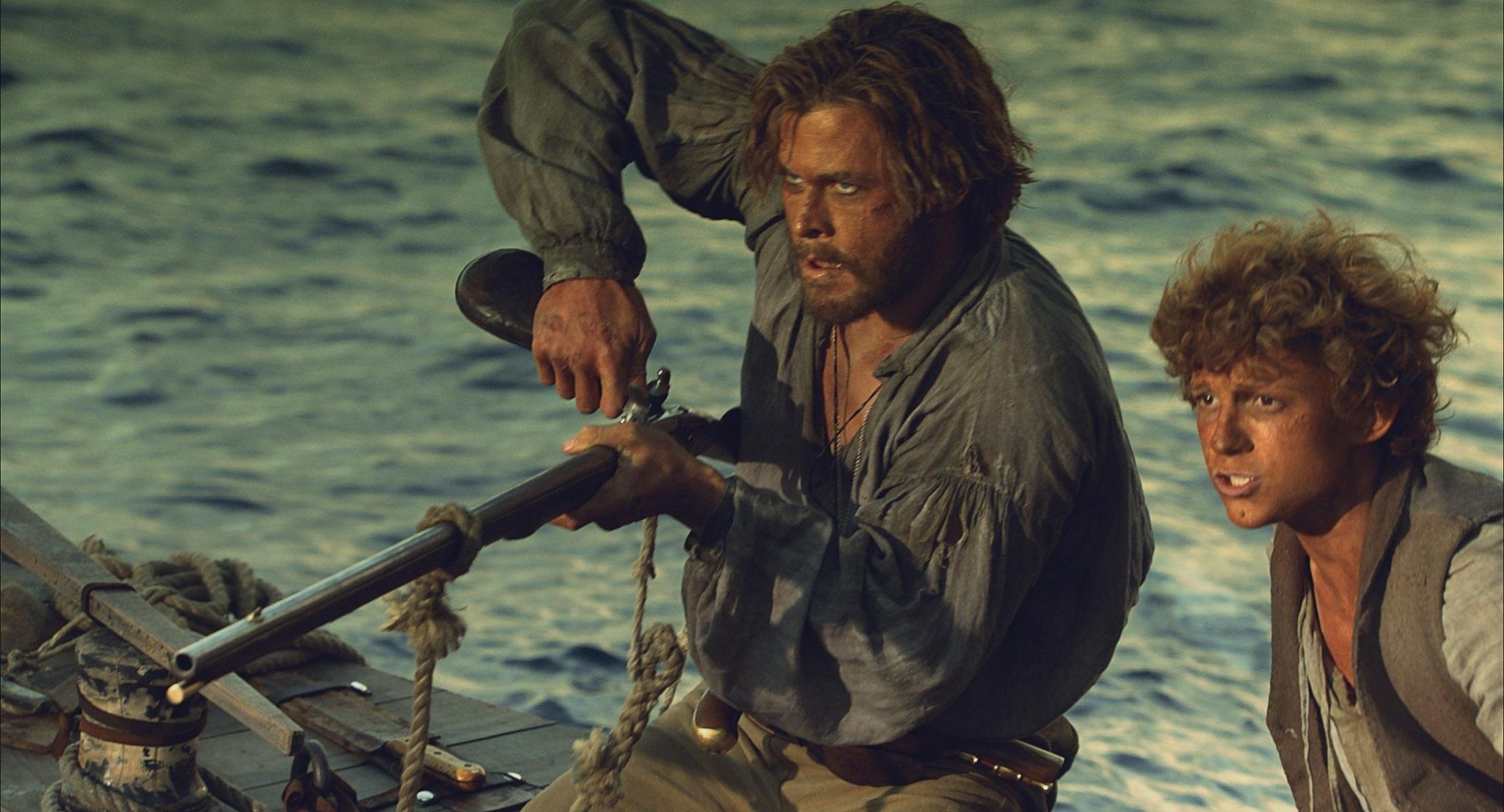 In the Heart of the Sea movie, True story, Epic sea adventure, Survival against all odds, 2200x1190 HD Desktop