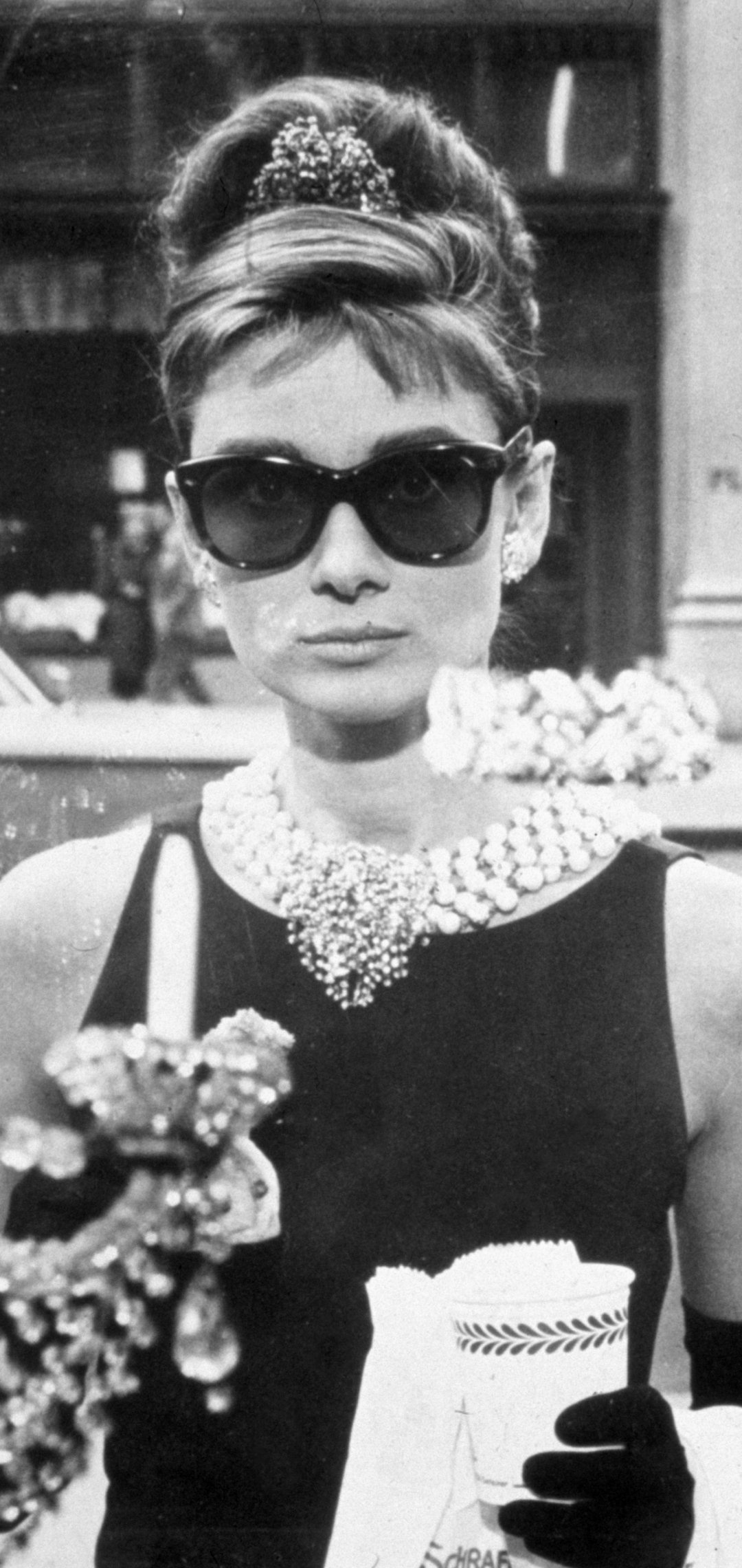 Audrey Hepburn, Hollywood celebrity, Fashion icon, Timeless elegance, 1080x2280 HD Phone