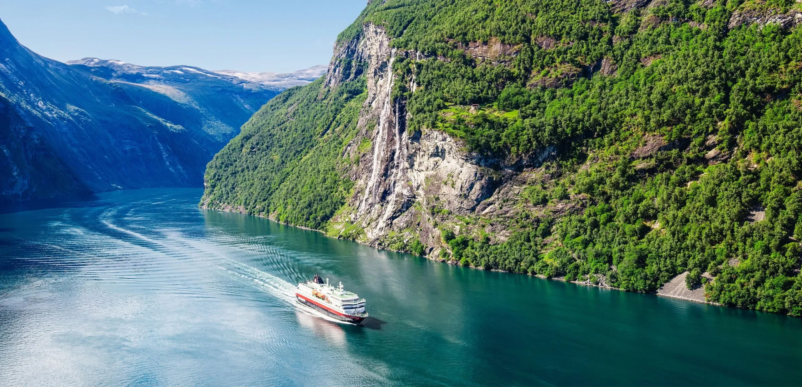 Norwegian Fjords, Norway fjord cruise, Summer 2022, Eduoutings adventure, 2560x1240 Dual Screen Desktop