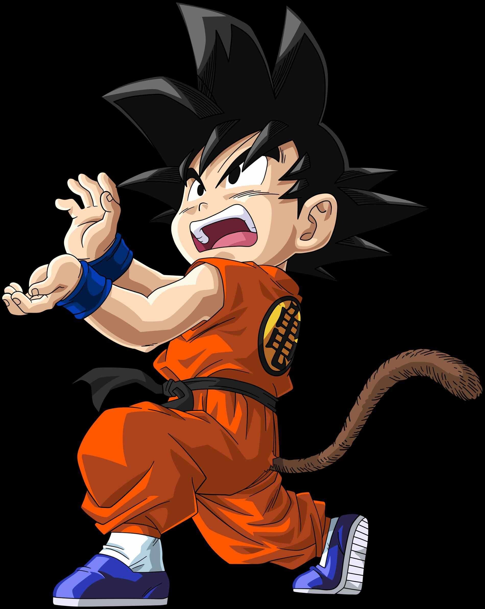 Goku Kamehameha: Son Goku, An eccentric, monkey-tailed boy practicing martial arts, Japanese comics and graphic novels. 1900x2390 HD Background.