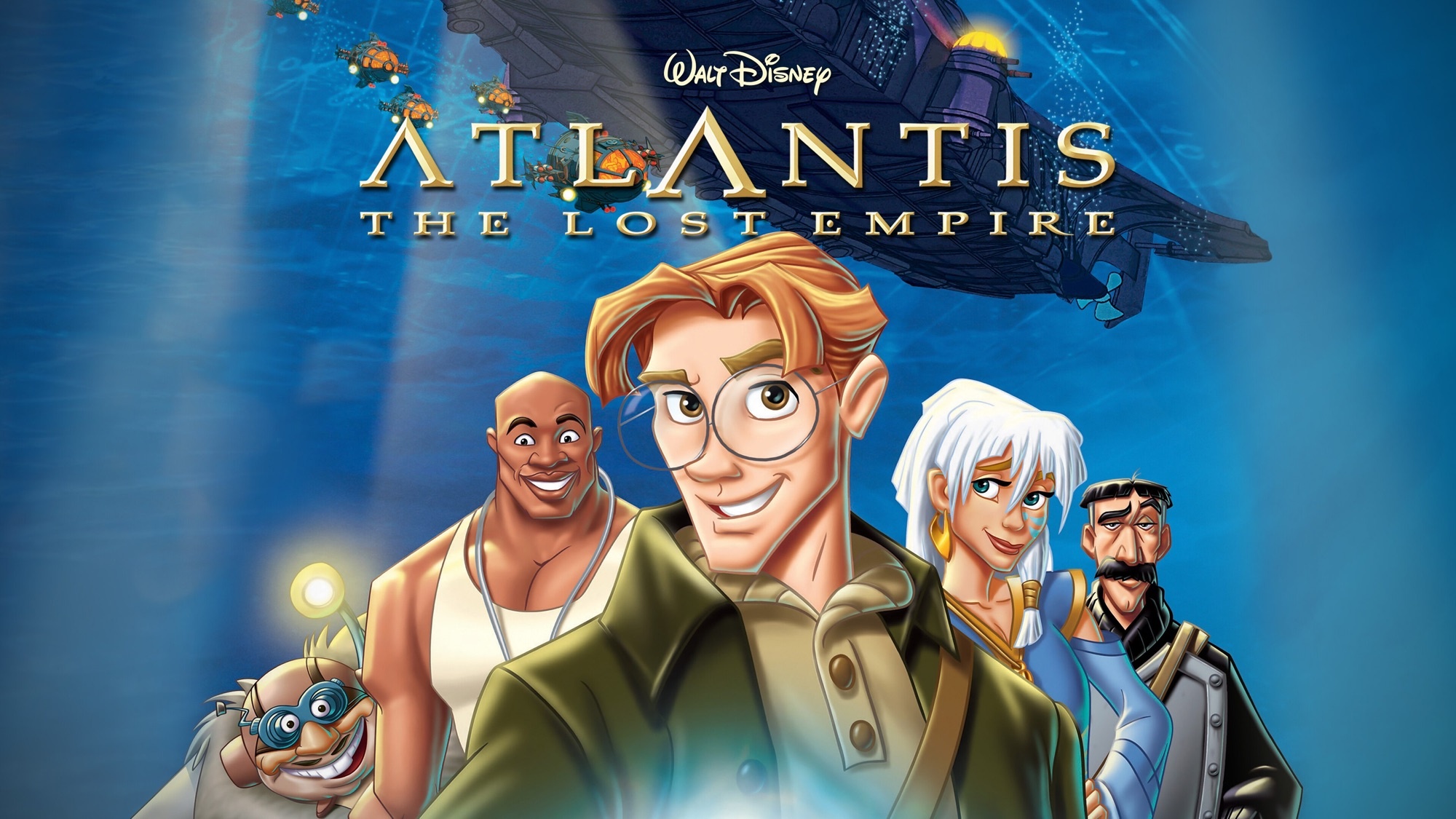 Atlantis: The Lost Empire, HD wallpaper background image, 2000x1130 HD Desktop