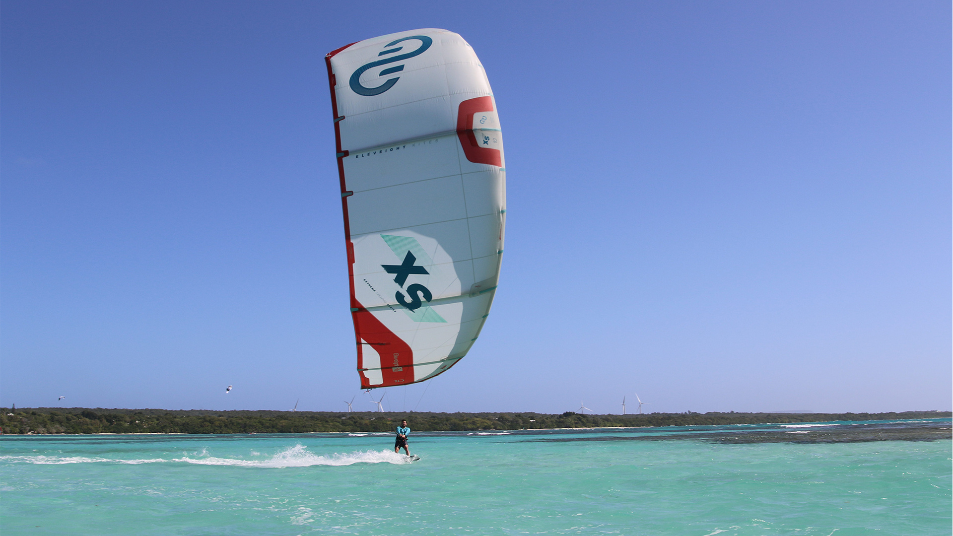 Kiteboarding: Eleveight XS, Delta-hybrid kite, Freeride performance, Distinctive surf. 1920x1080 Full HD Background.