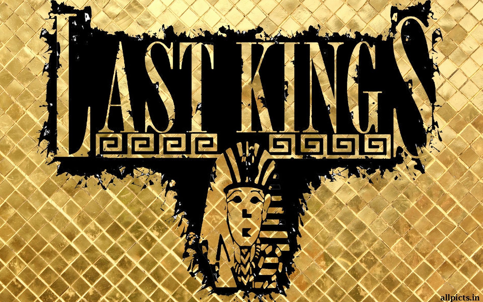 Last Kings logo, Gold Last Kings logo, Elegant logo, Exquisite design, 1920x1200 HD Desktop