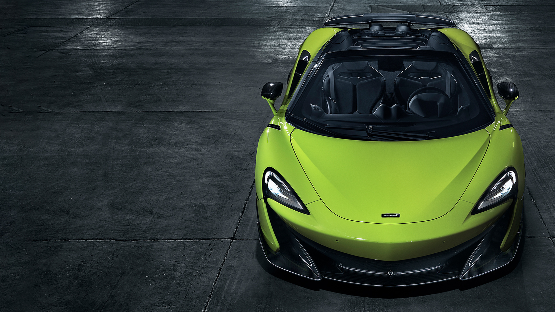 McLaren 600LT, Spider performance, Open-top driving, Thrilling acceleration, 1920x1080 Full HD Desktop