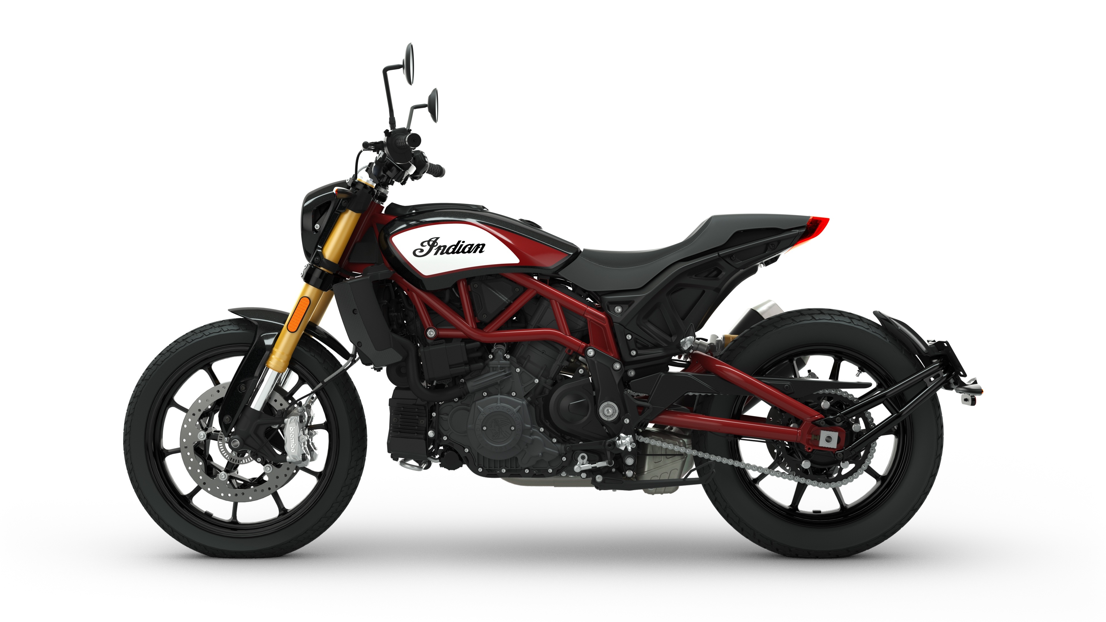 Indian FTR 1200, Powerful ride, Iconic appeal, Motorcycle elegance, 3840x2160 4K Desktop