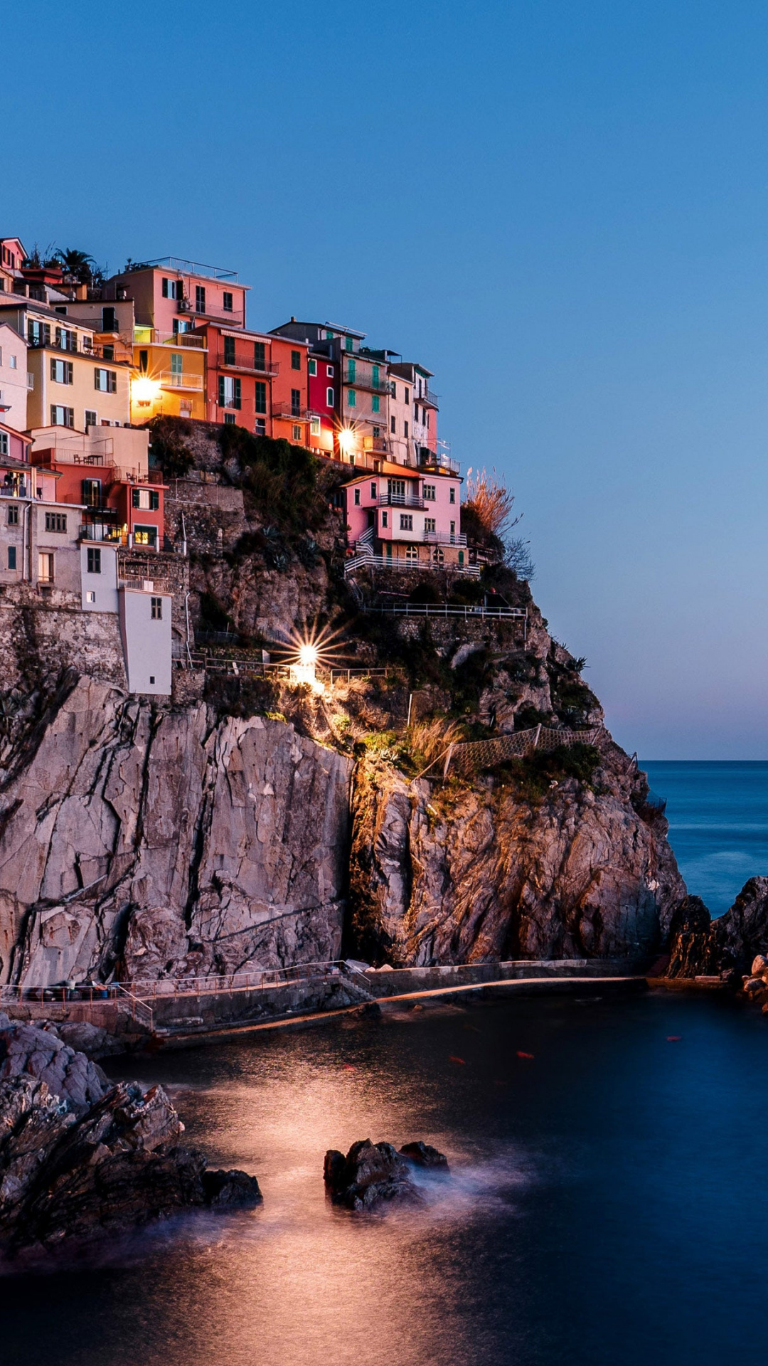 Cinque Terre, Travels, Manarola, 4K Wallpaper, 1080x1920 Full HD Phone