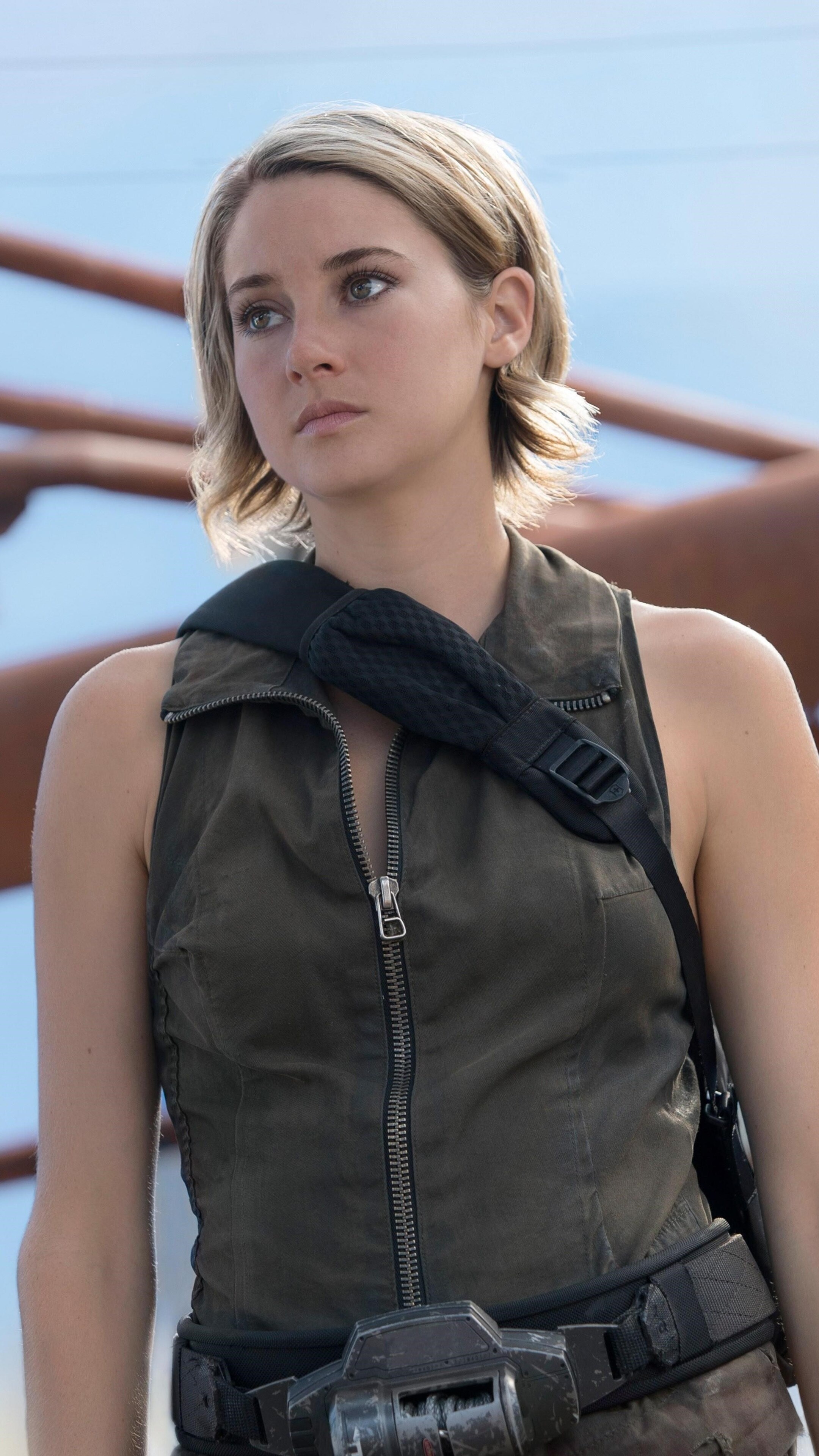 Divergent series, Shailene Woodley, Allegiant, HD wallpapers, 2160x3840 4K Handy