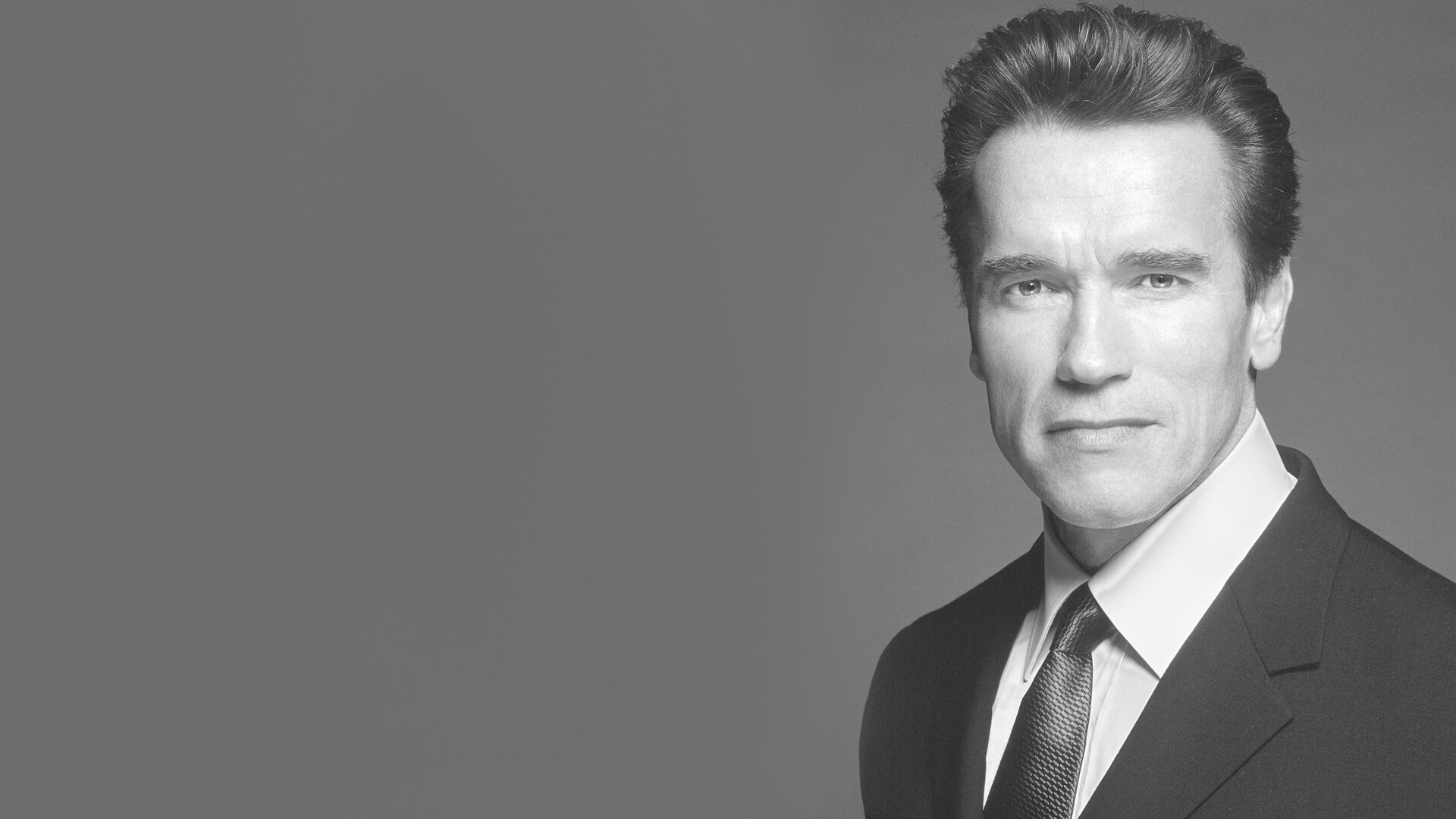 Arnold Schwarzenegger, Monochrome, Terminator, Celeb, 1920x1080 Full HD Desktop