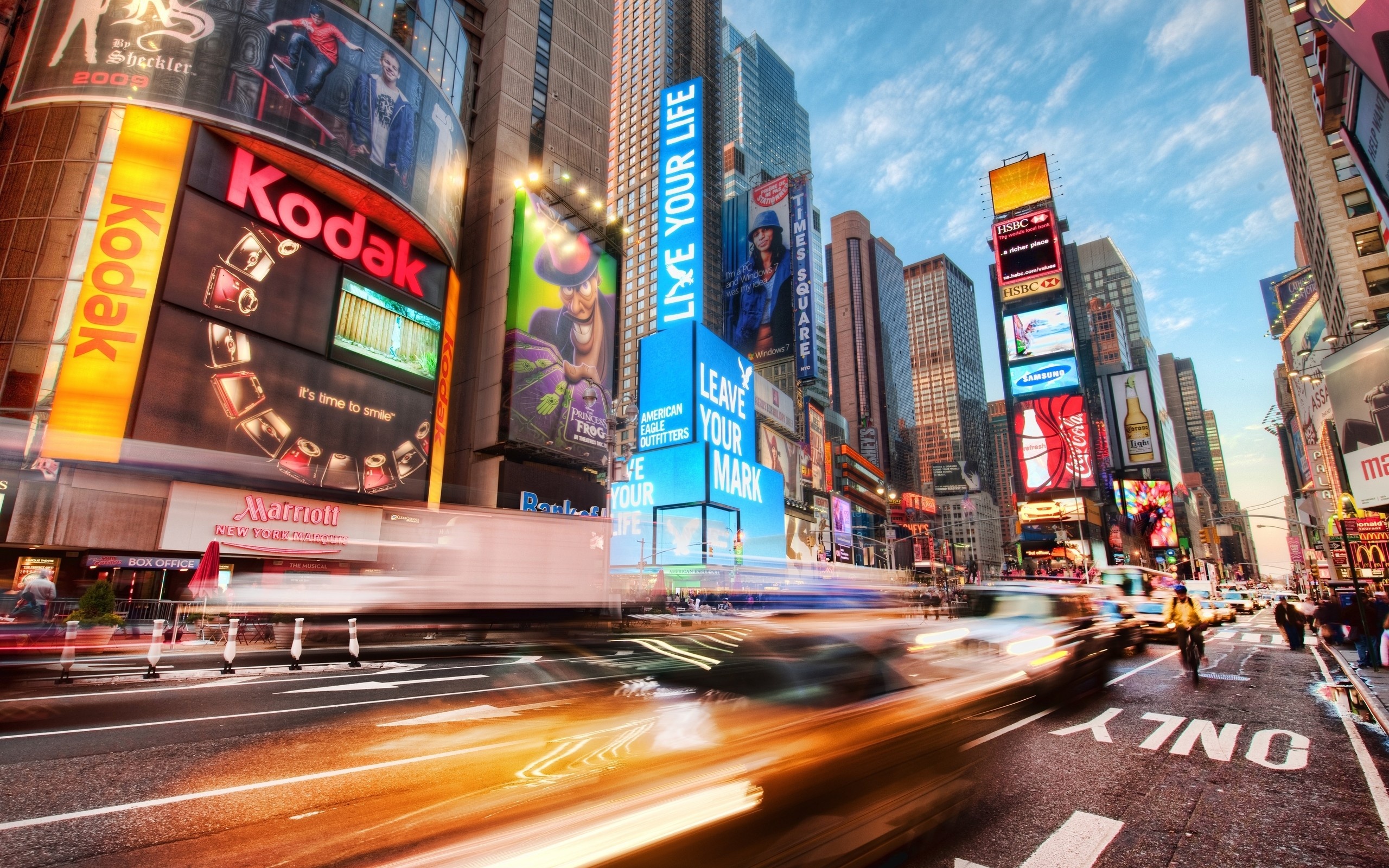 Times Square, Travels, Fantastic, HD wallpapers, 2560x1600 HD Desktop