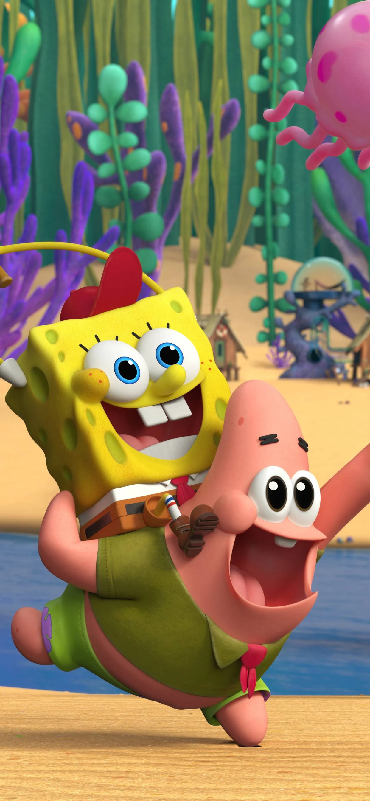 Top free SpongeBob 4K wallpapers, Animation, Backgrounds, 1250x2690 HD Handy