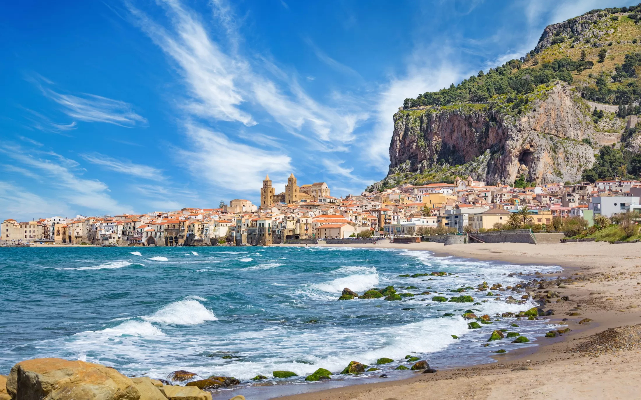 Cefalu, Private Jet, Air Charter, Italy, 2200x1380 HD Desktop