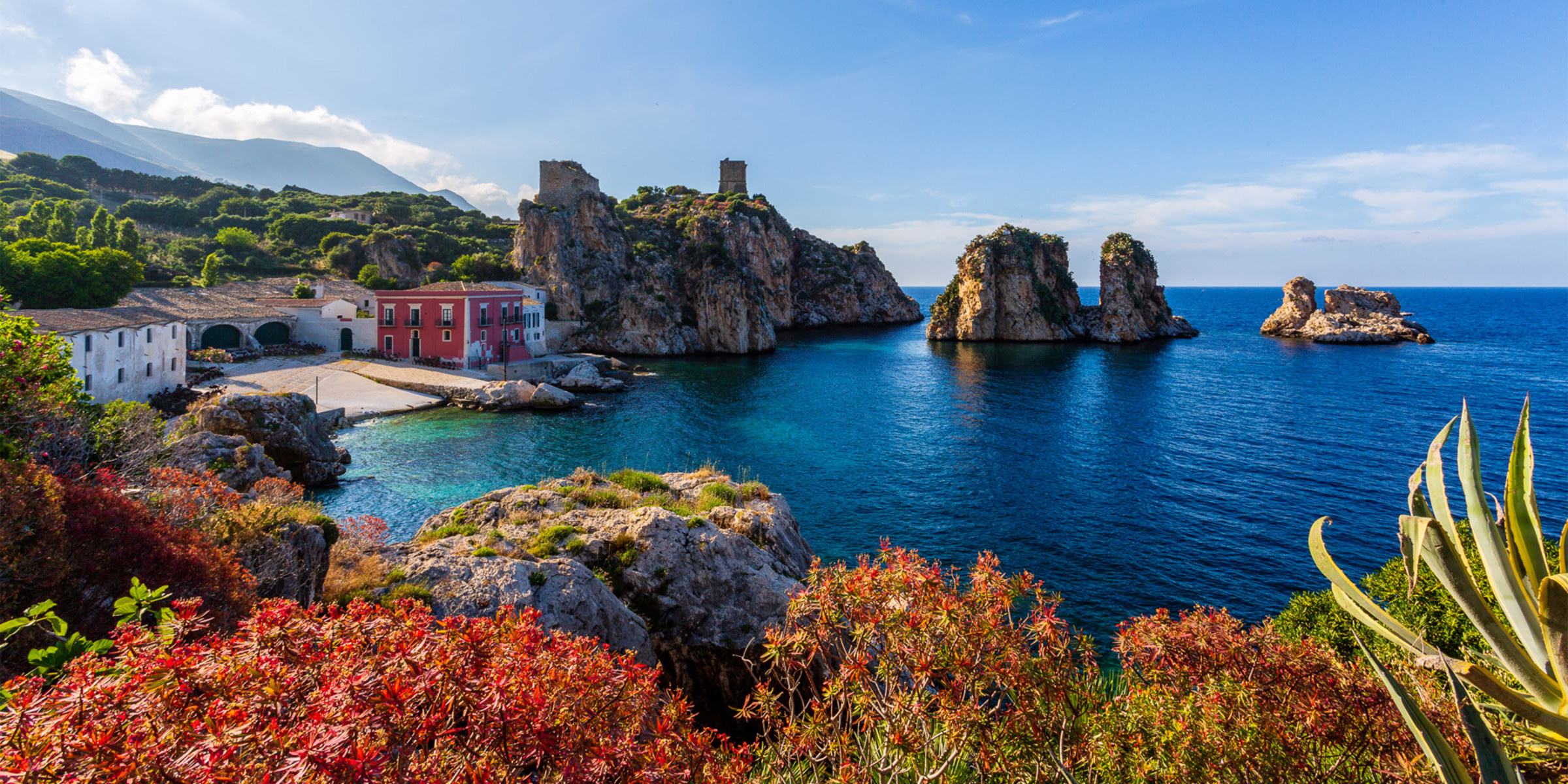 Villa getaways, Captivating Sicily, Travel guide, Authentic experiences, 2400x1200 Dual Screen Desktop