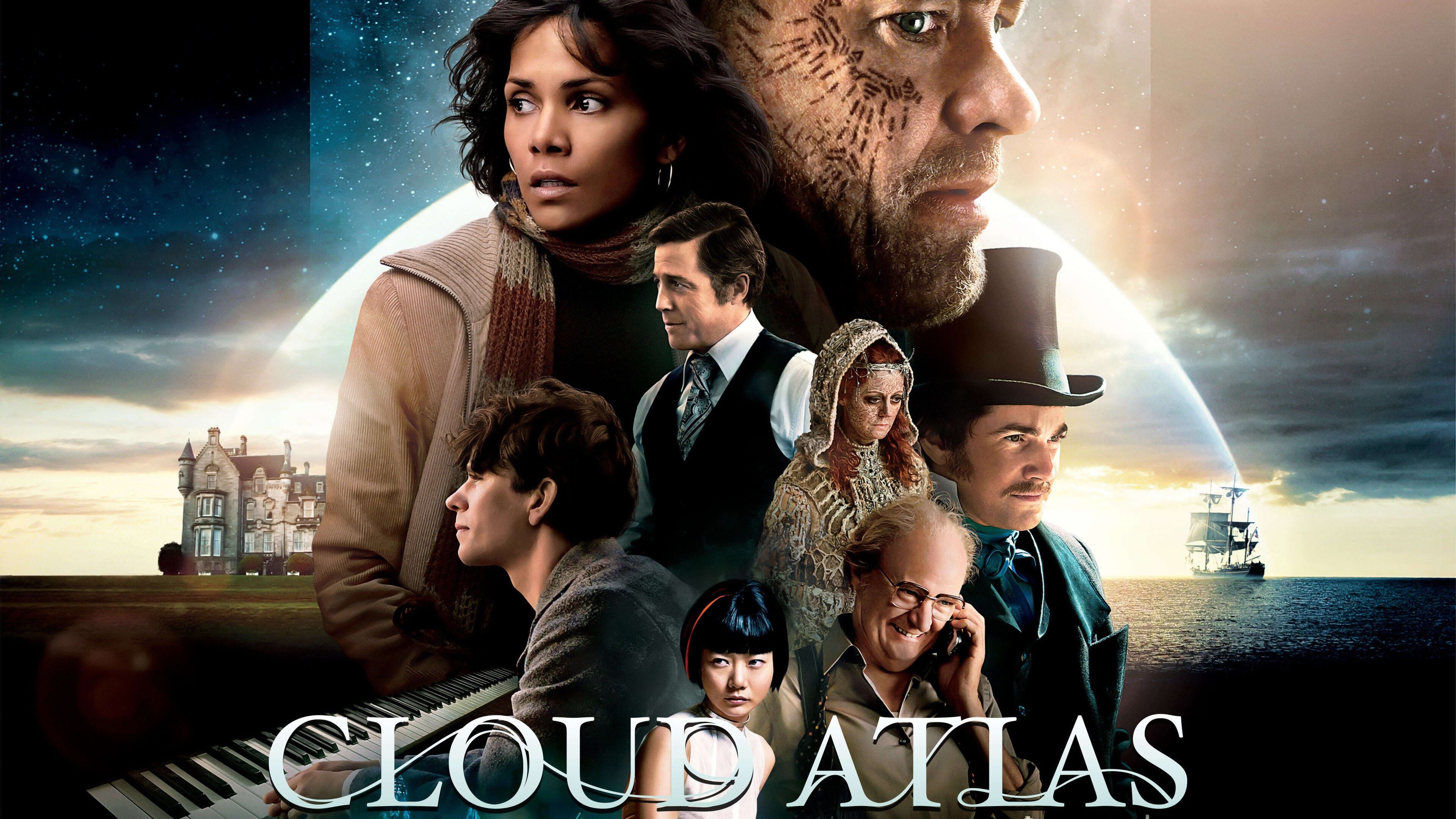 Lilly Wachowski, Movies, cloud atlas 2012, watch full movie free, 3840x2160 4K Desktop