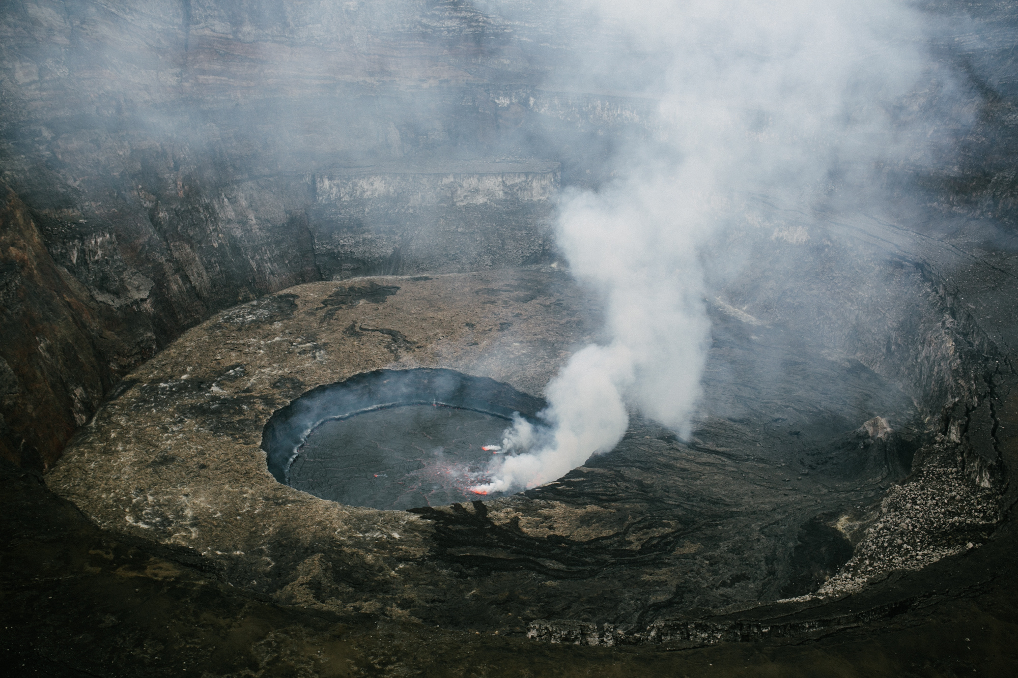 Nyiragongo Volcano, Magnificent views, Natural wonder, Adventure photography, 2000x1340 HD Desktop