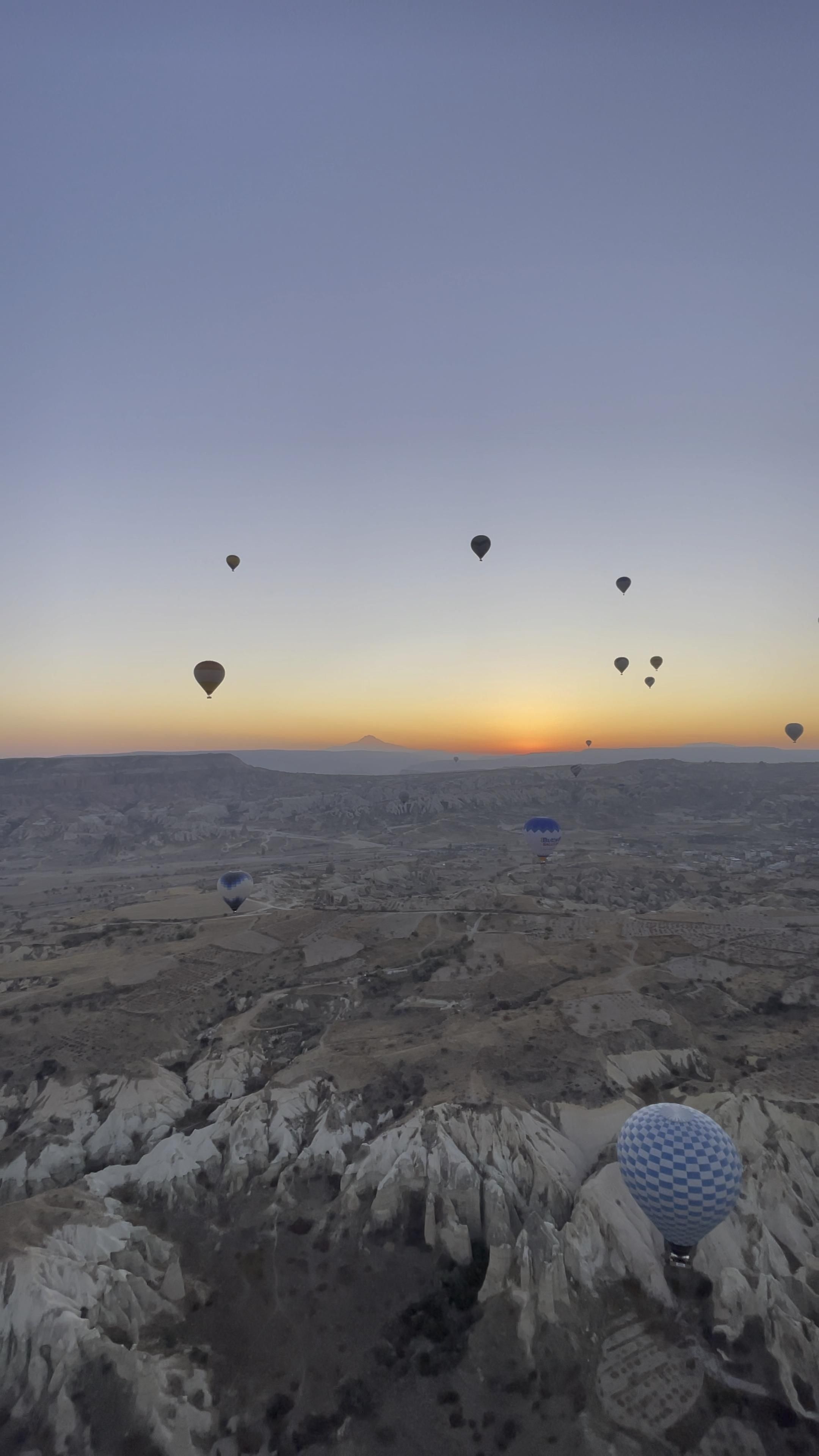 Cappadocia, Balloon ride, Sunrise video, Exhilarating experience, 2160x3840 4K Phone