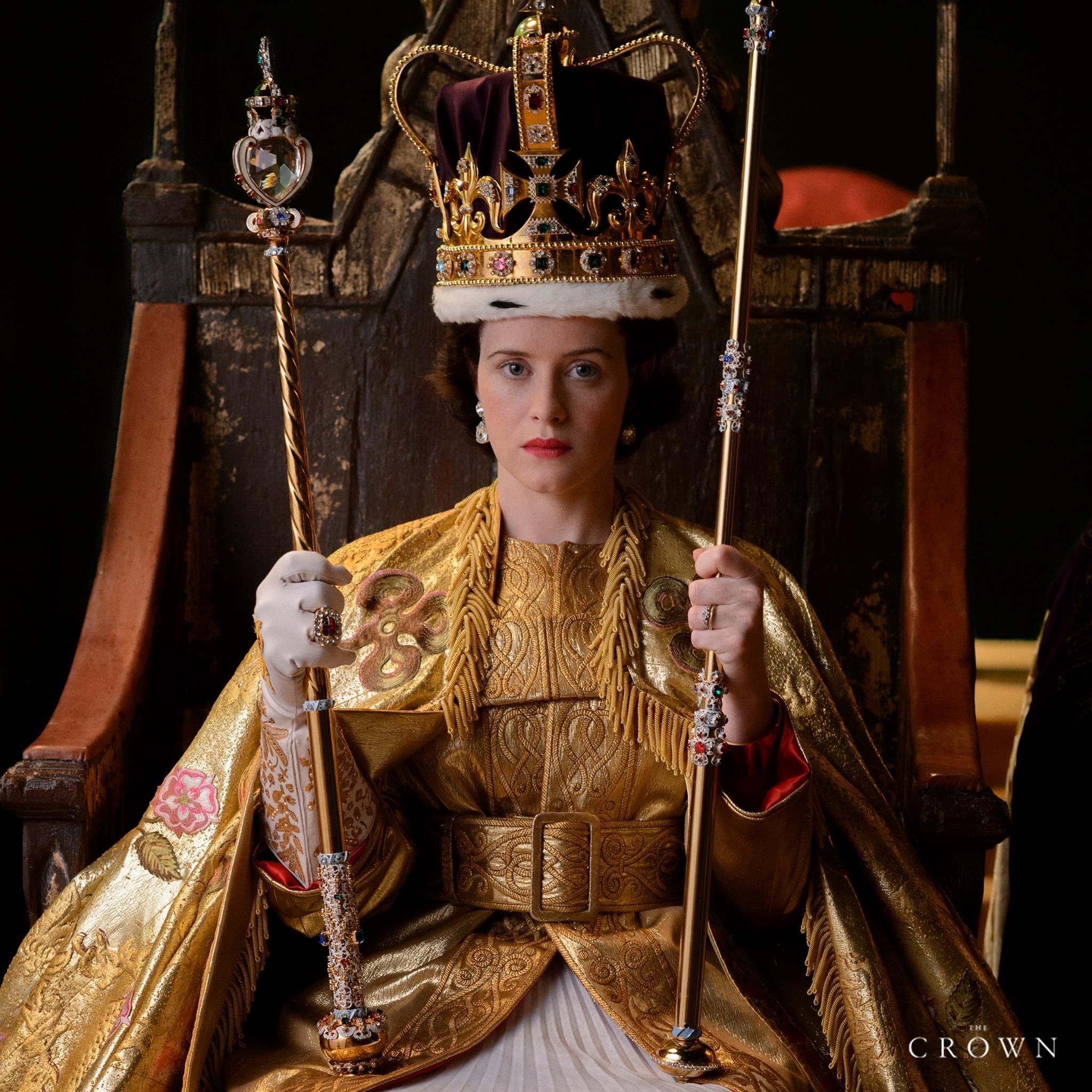 The Crown series, Netflix, Princess Margaret, Historical drama, 2050x2050 HD Phone