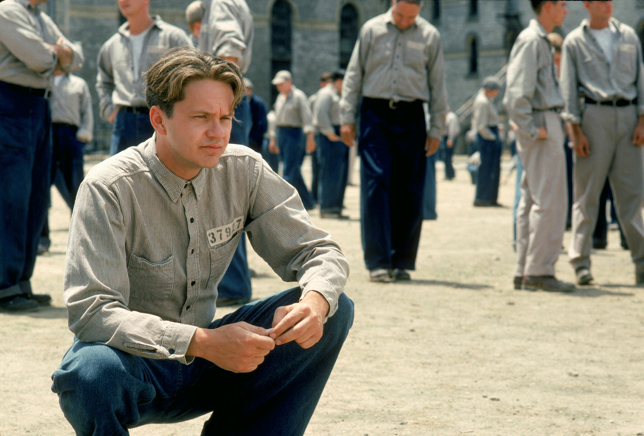 The Shawshank Redemption: Andy Dufresne, spent 19 years tunneling through the wall of his cell with his Rock Hammer. 2070x1400 HD Wallpaper.