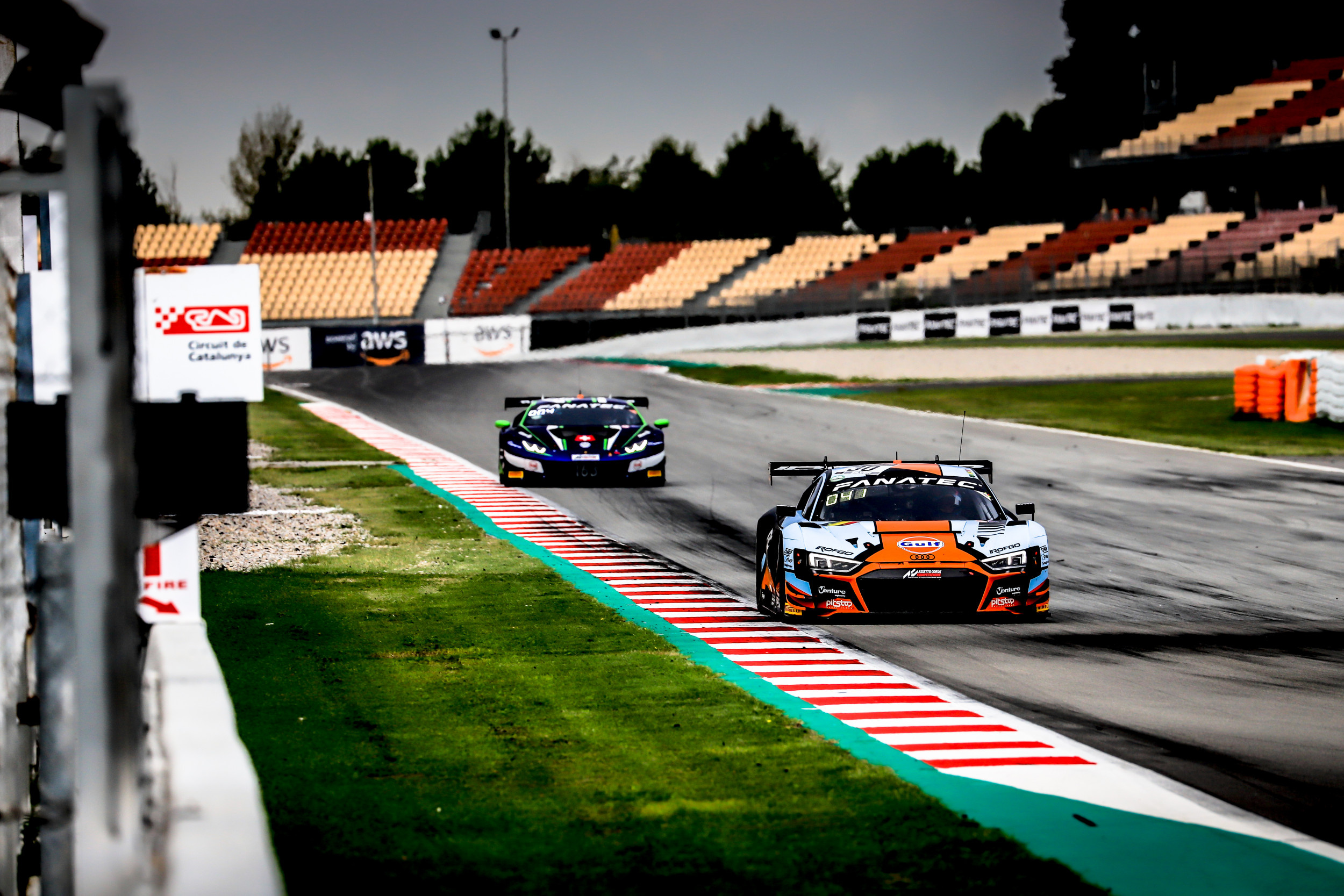 Endurance Racing: GT World Challenge Europe, Barcelona, Audi, Speed Driving, Sports Cars. 2500x1670 HD Wallpaper.