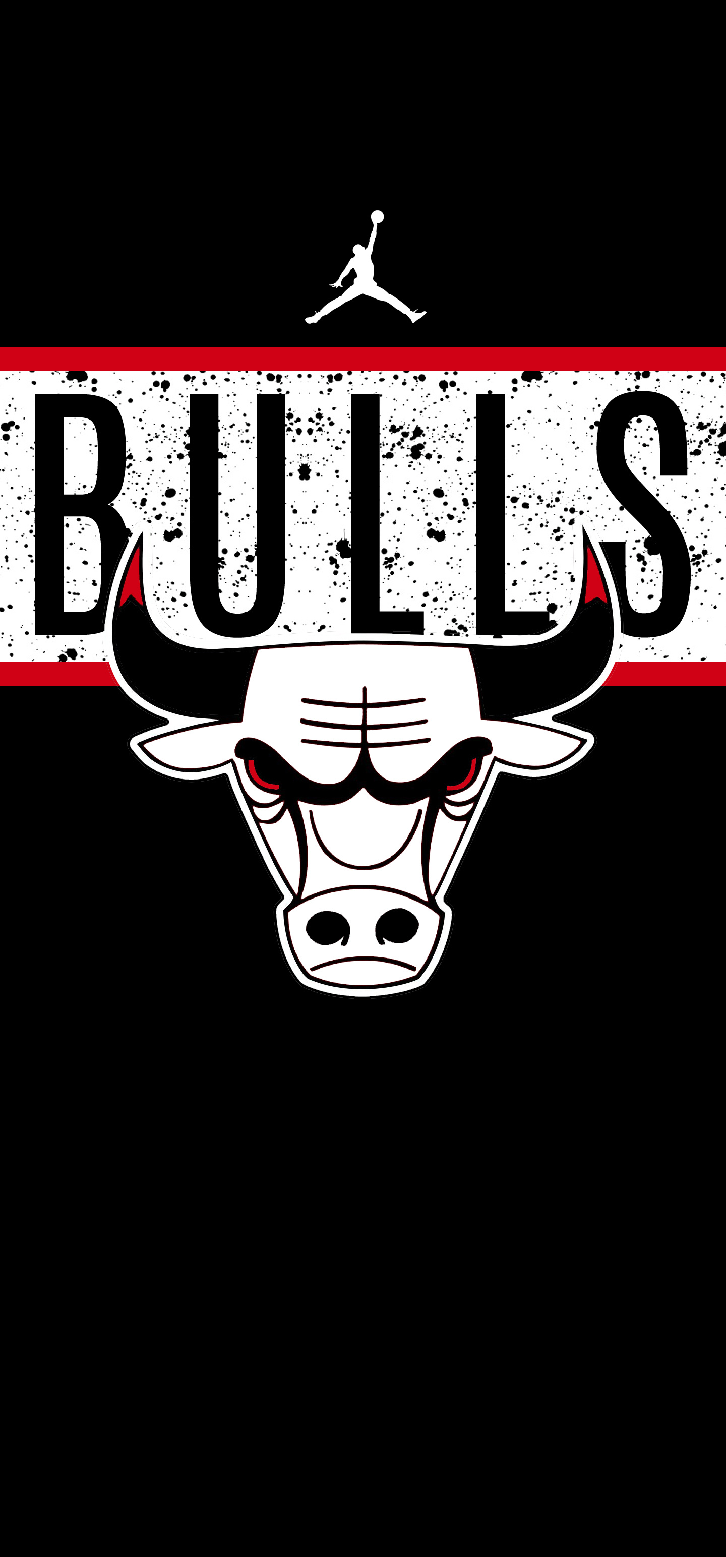 Chicago Bulls: The team won 72 games during the 1995–96 NBA season. 1440x3090 HD Wallpaper.