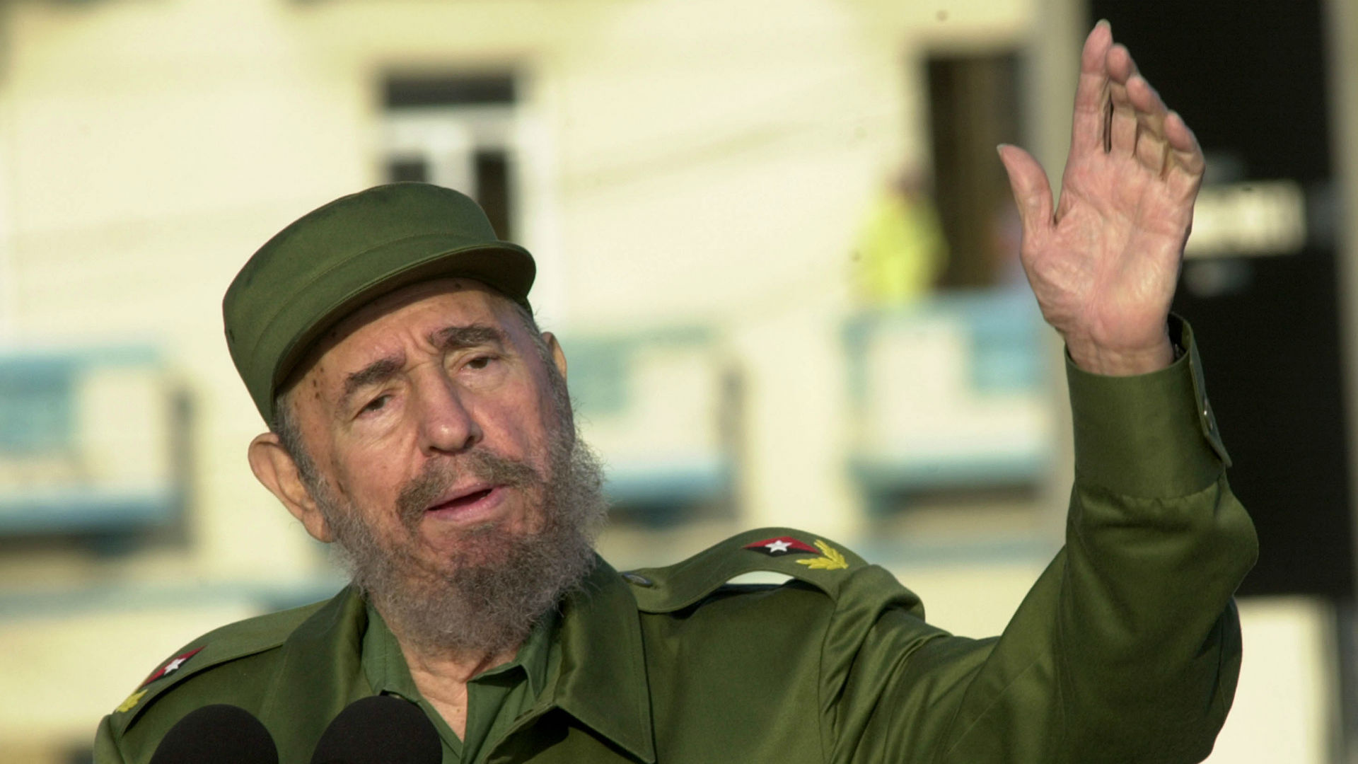 Fidel Castro: Practiced law and worked on behalf of the poor in Havana. 1920x1080 Full HD Background.