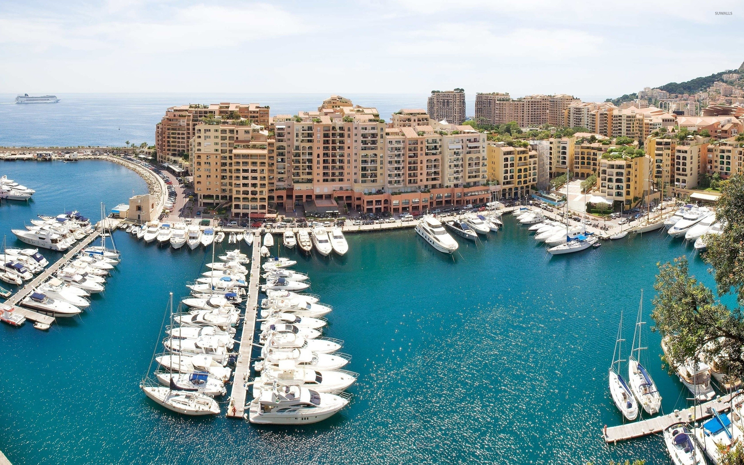 Monaco, World wallpapers, High-quality images, Wide, 2560x1600 HD Desktop