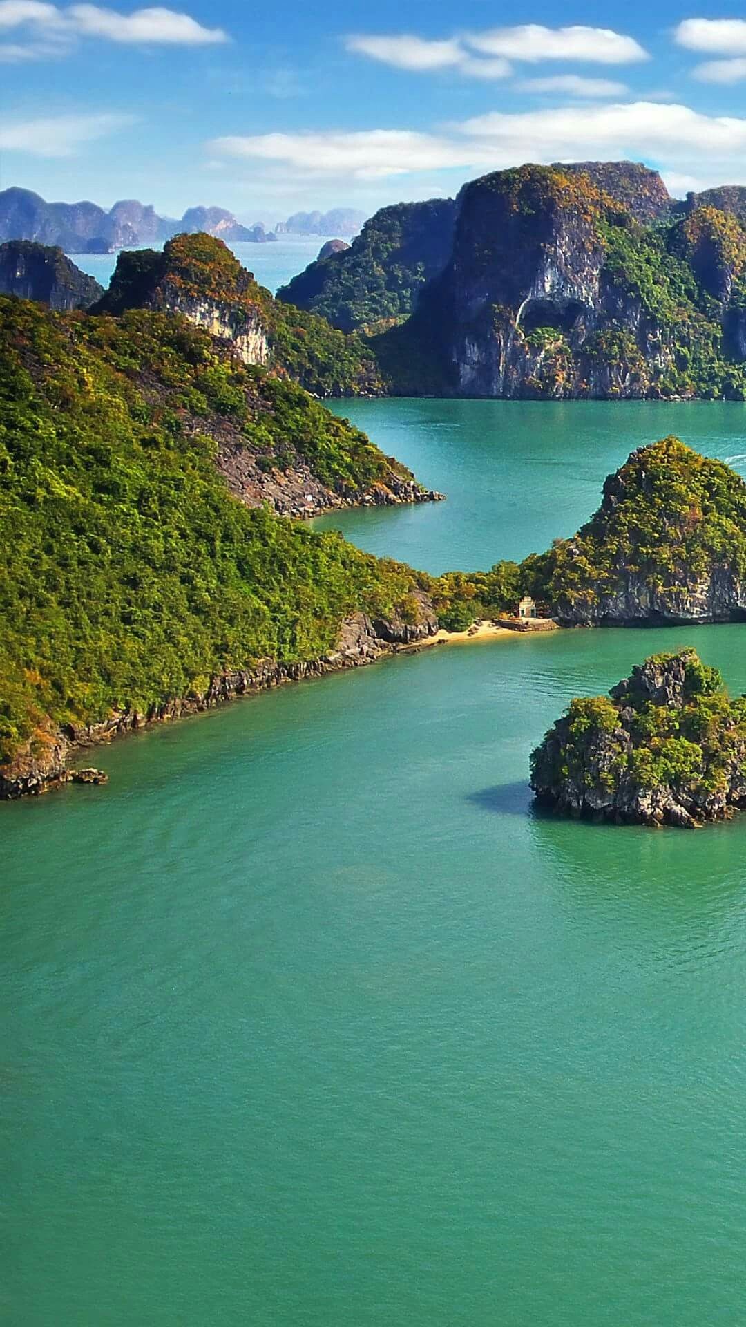 Halong Bay, Mesmerizing nature, Stunning landscapes, Serene beauty, 1080x1920 Full HD Phone