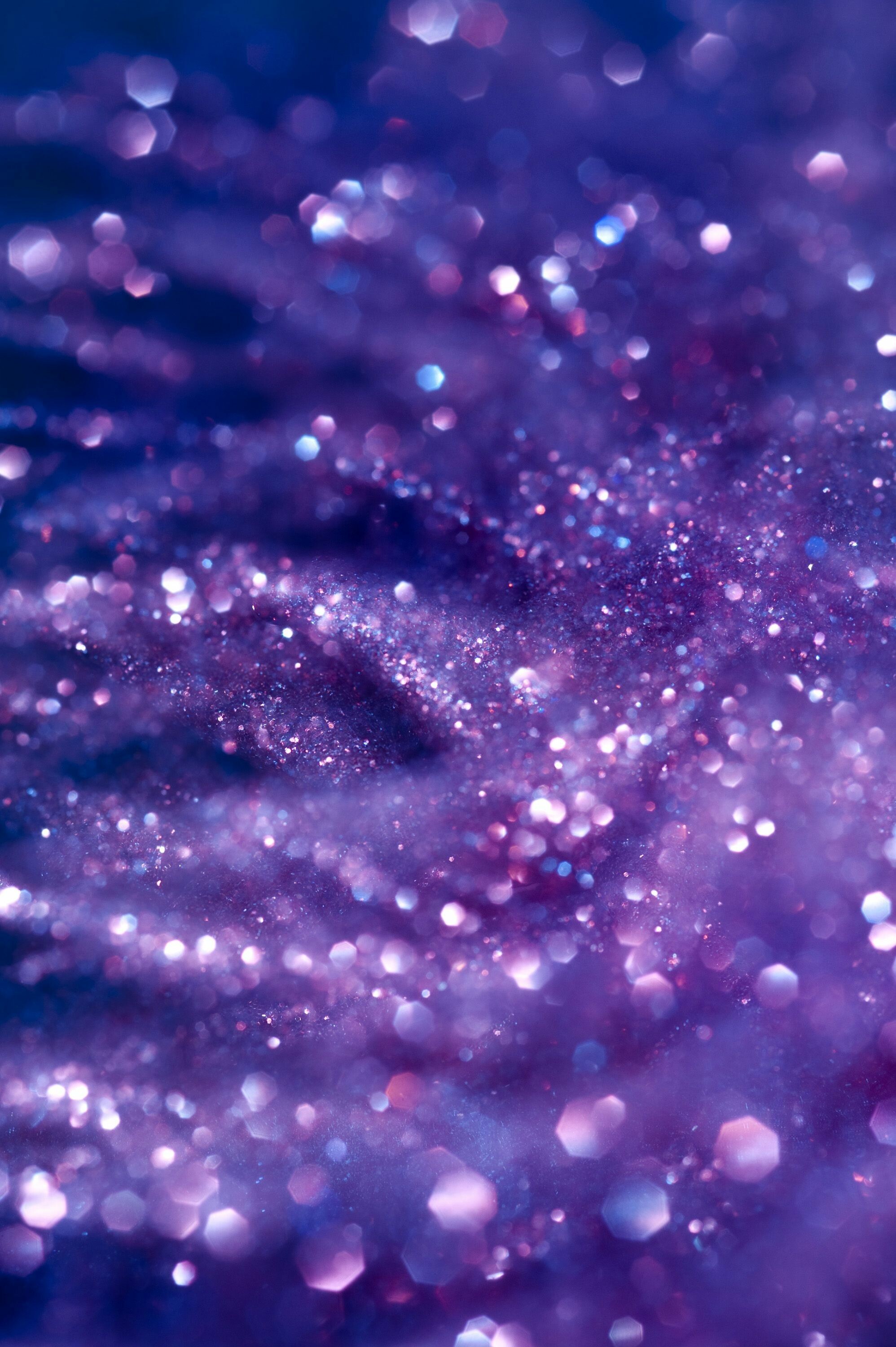 Purple sparkles, Glittery elegance, Vibrant charm, Captivating shimmer, 2000x3000 HD Phone