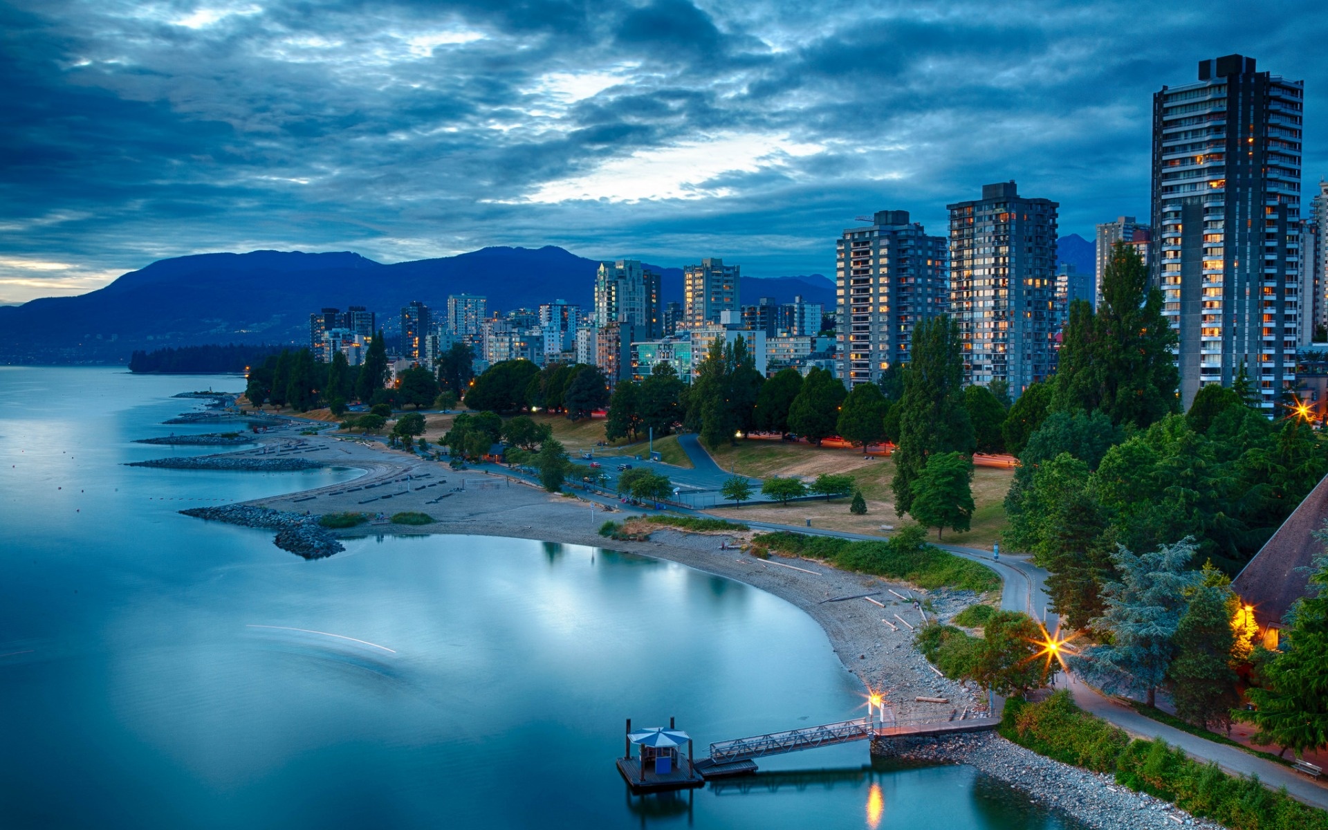 Vancouver Skyline, Travels, Vancouver HD, Hintergrnde, 1920x1200 HD Desktop