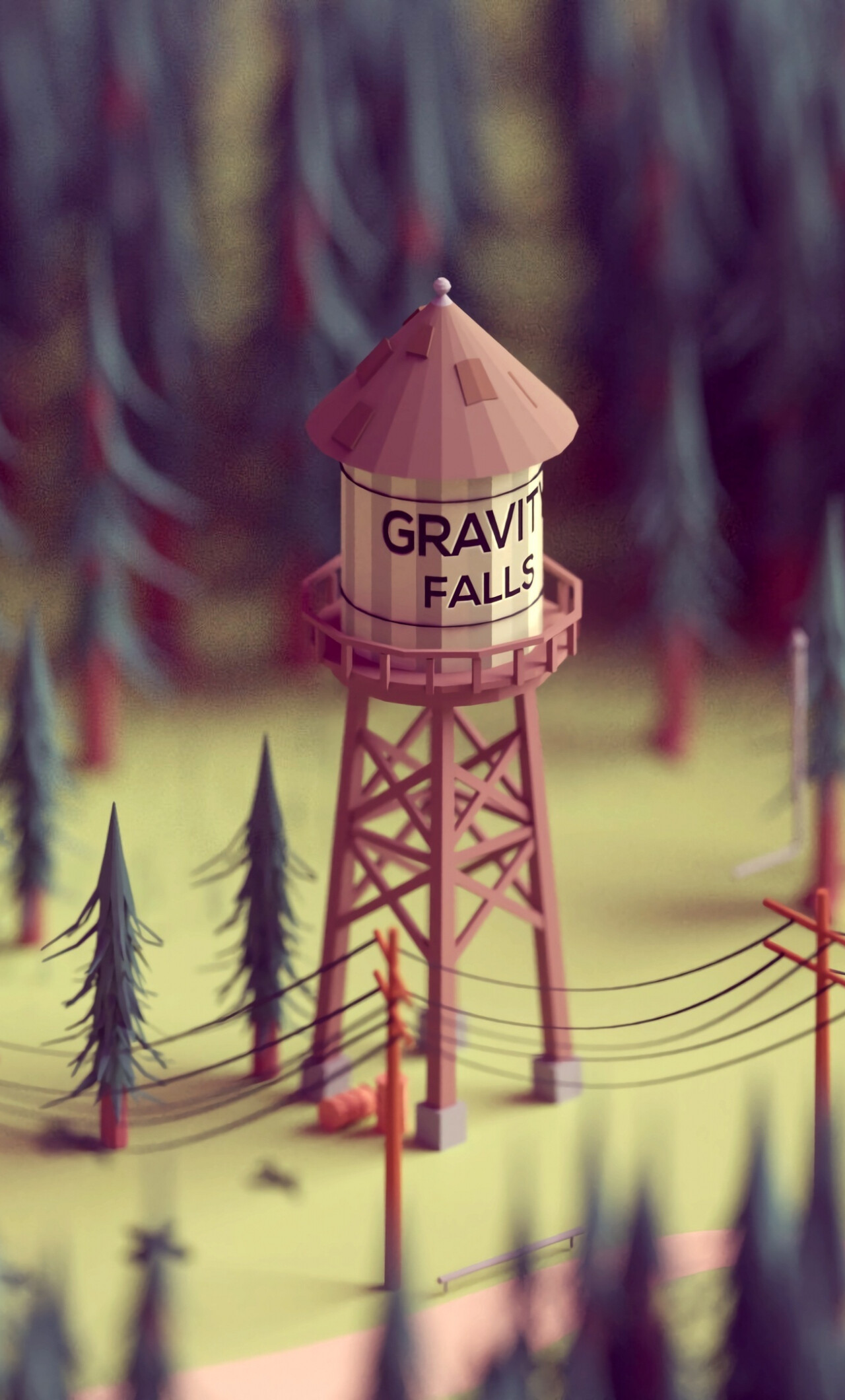 Gravity Falls: The series won a BAFTA Children's Award in 2015. 1280x2120 HD Wallpaper.