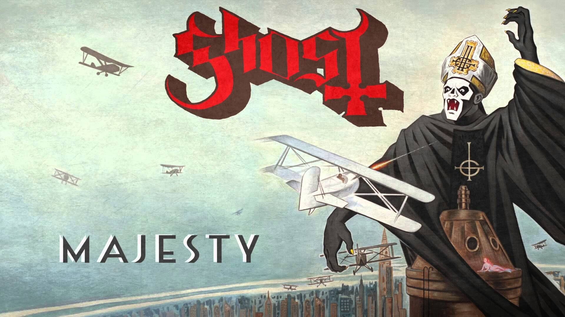Ghost band, New album, Majesty's release, Ghostly lyrics, 1920x1080 Full HD Desktop