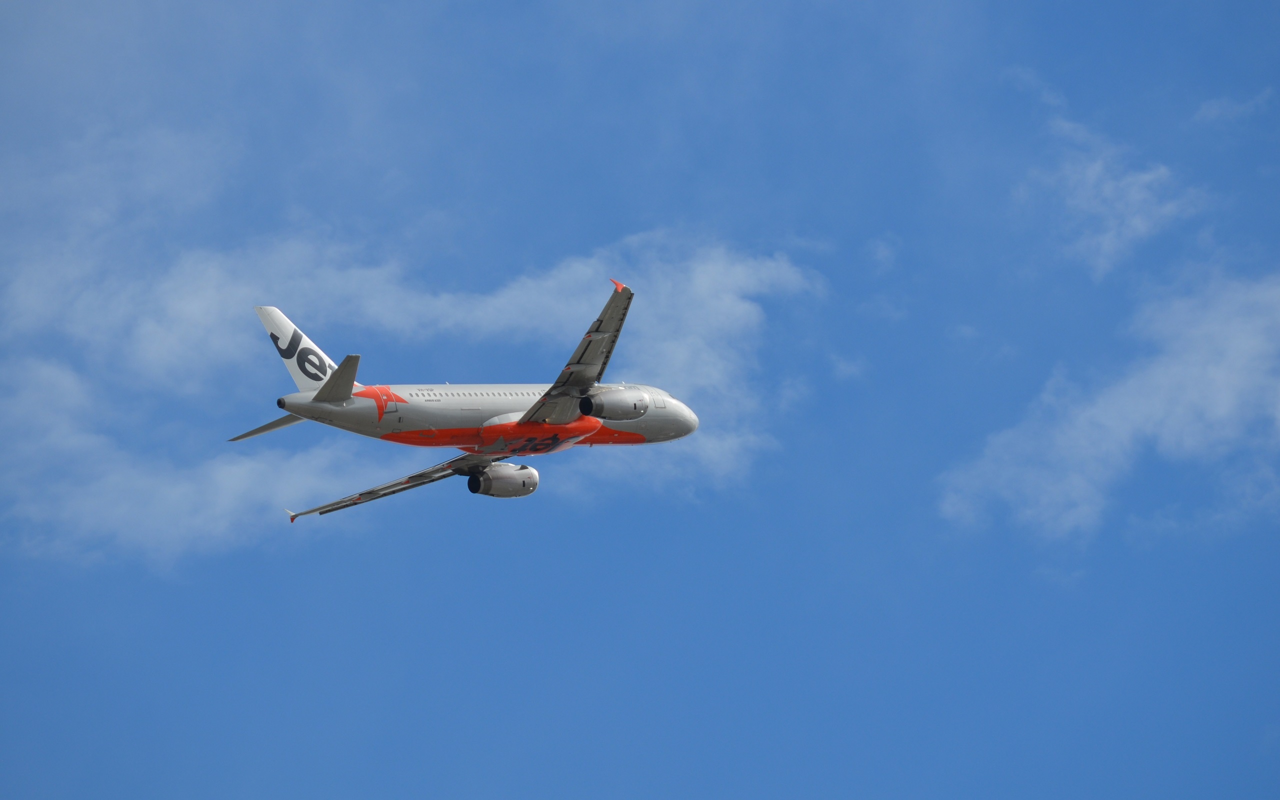 Jetstar, Travels, Airbus A320 HD, wallpapers, 2560x1600 HD Desktop