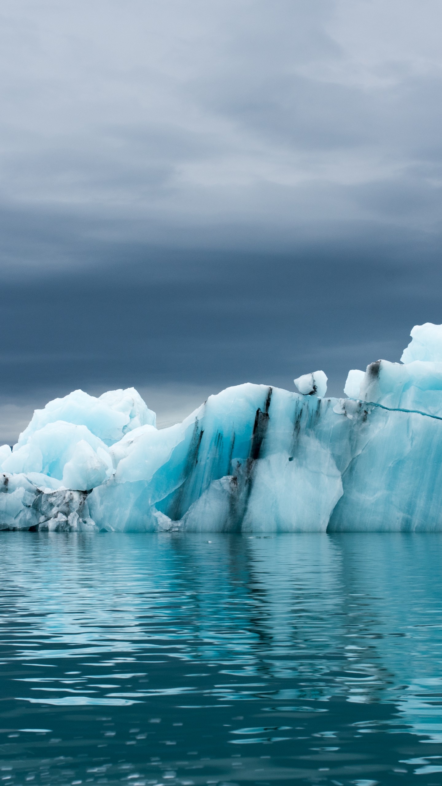 Southern Ocean, Antarctica iceberg, Ocean beauty, 5K resolution, 1440x2560 HD Phone