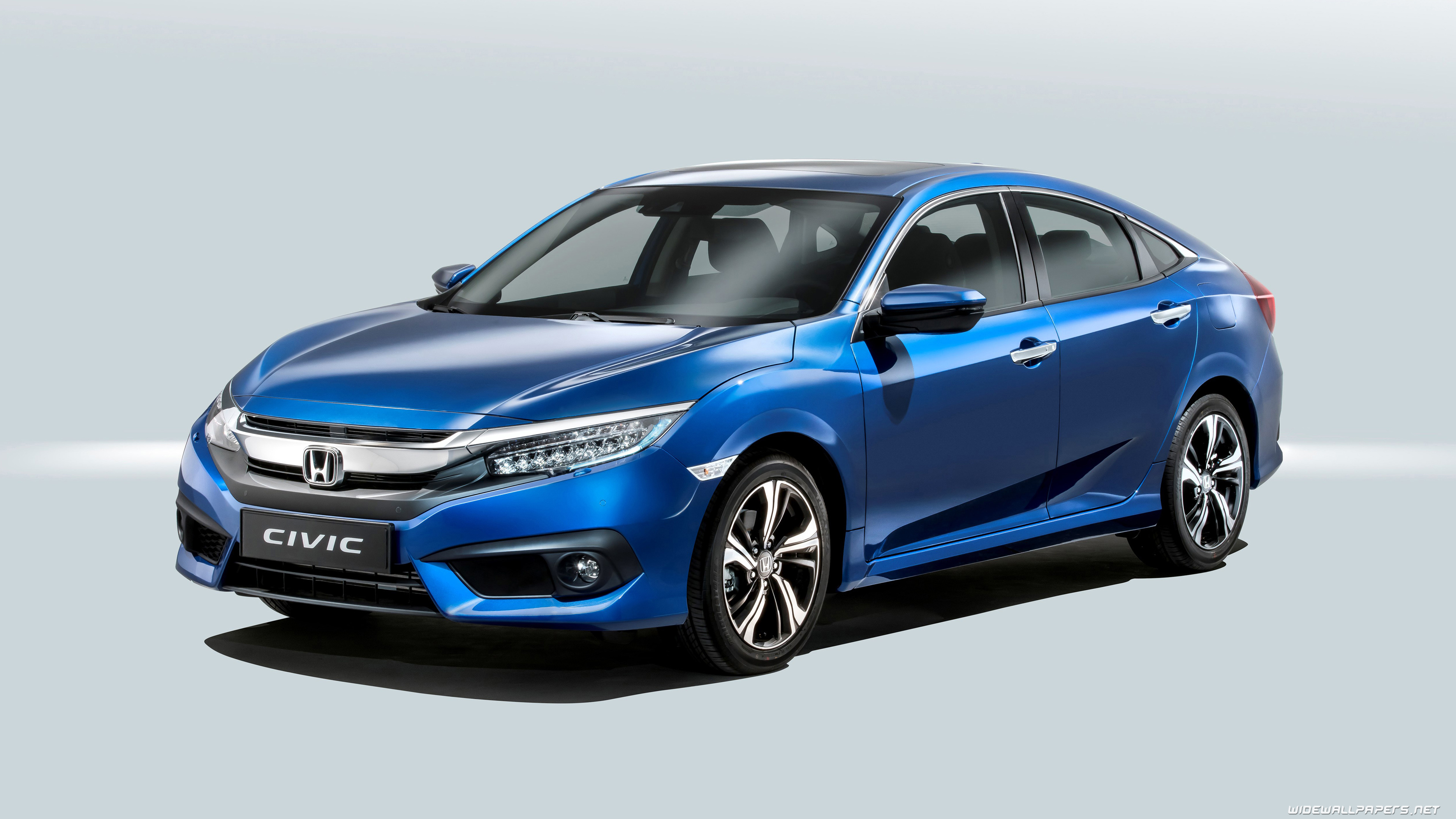 Honda Civic, Sporty and stylish, High-performance engine, Advanced features, 3840x2160 4K Desktop