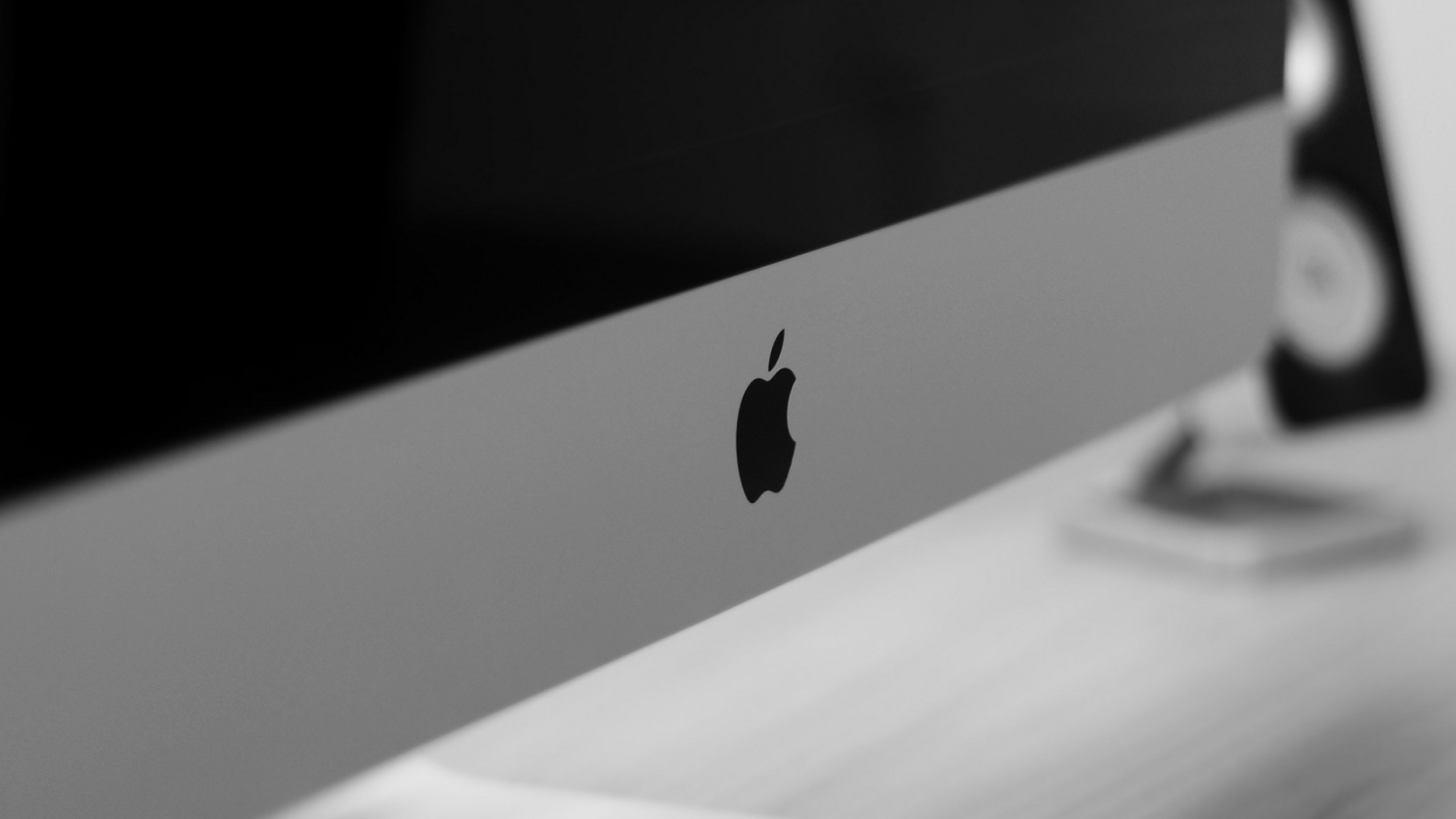 iMac Logo, Apple computer brand, Desktop mobile wallpapers, High-resolution visuals, 2560x1440 HD Desktop