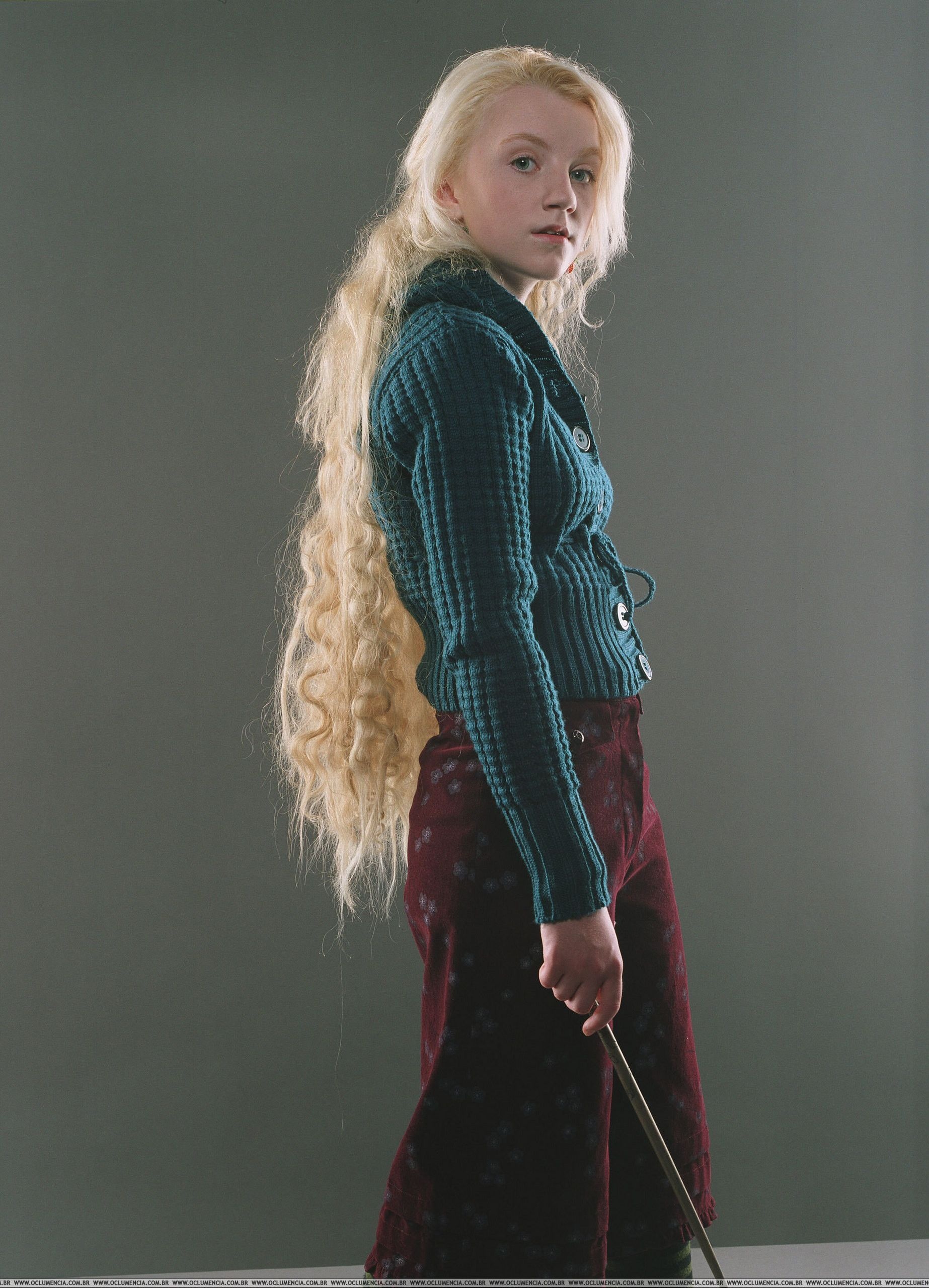 Luna Lovegood: First appears in "Harry Potter and the Order of Phoenix". 1850x2560 HD Wallpaper.
