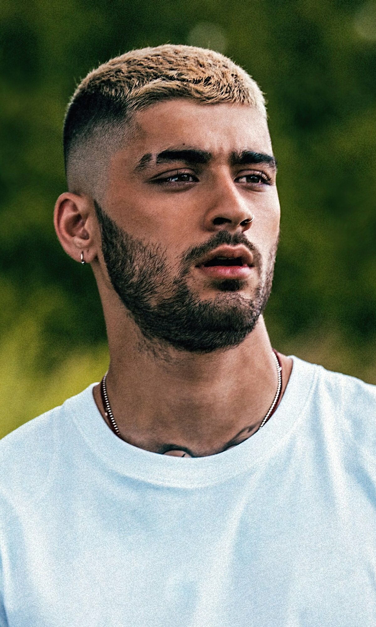 Zayn Malik: "Pillowtalk" replaced Justin Bieber's "Love Yourself" at the summit of the Hot 100 for one week. 1200x2000 HD Wallpaper.
