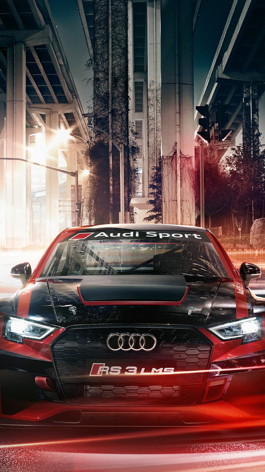 Audi: A German automotive manufacturer of luxury vehicles, RS3. 1080x1920 Full HD Wallpaper.