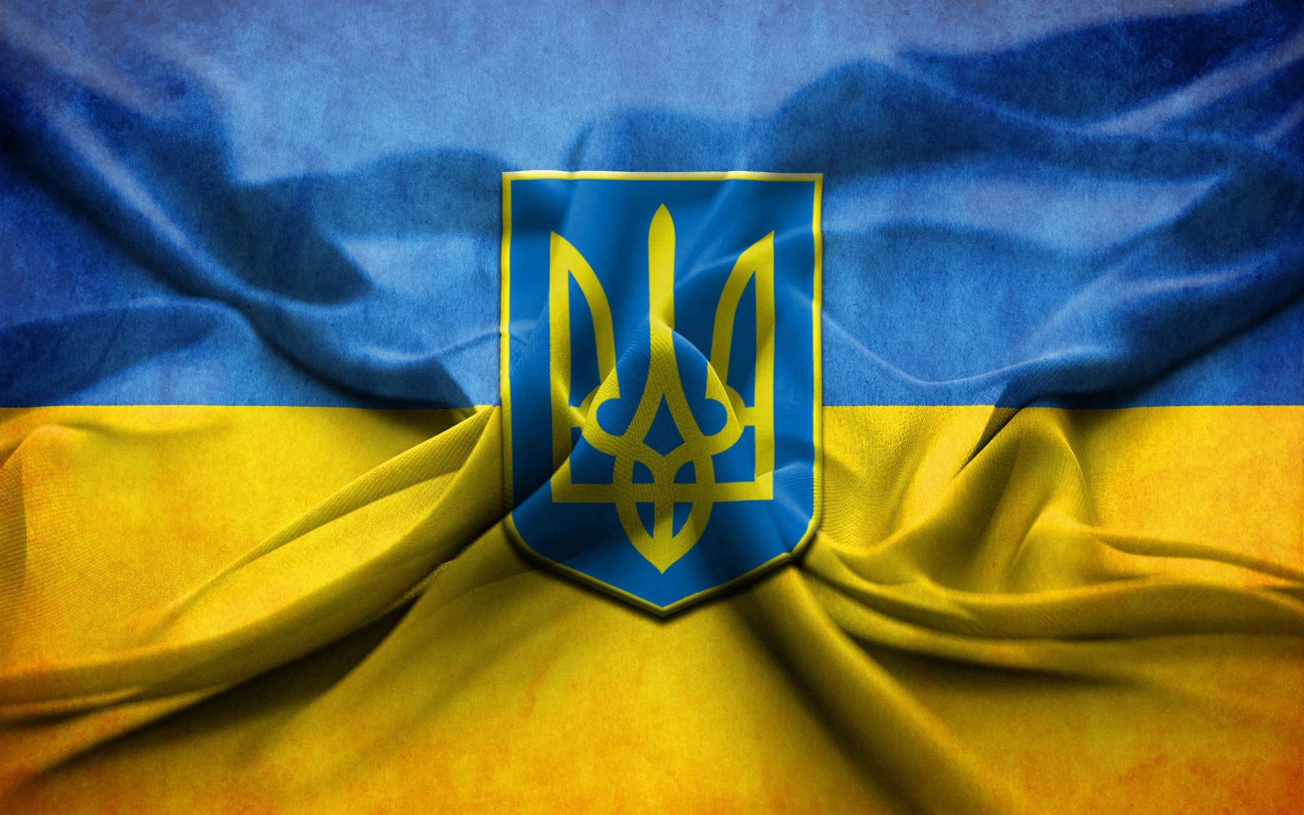 Ukraine flag, Patriotic symbol, National pride, Country emblem, 2560x1600 HD Desktop