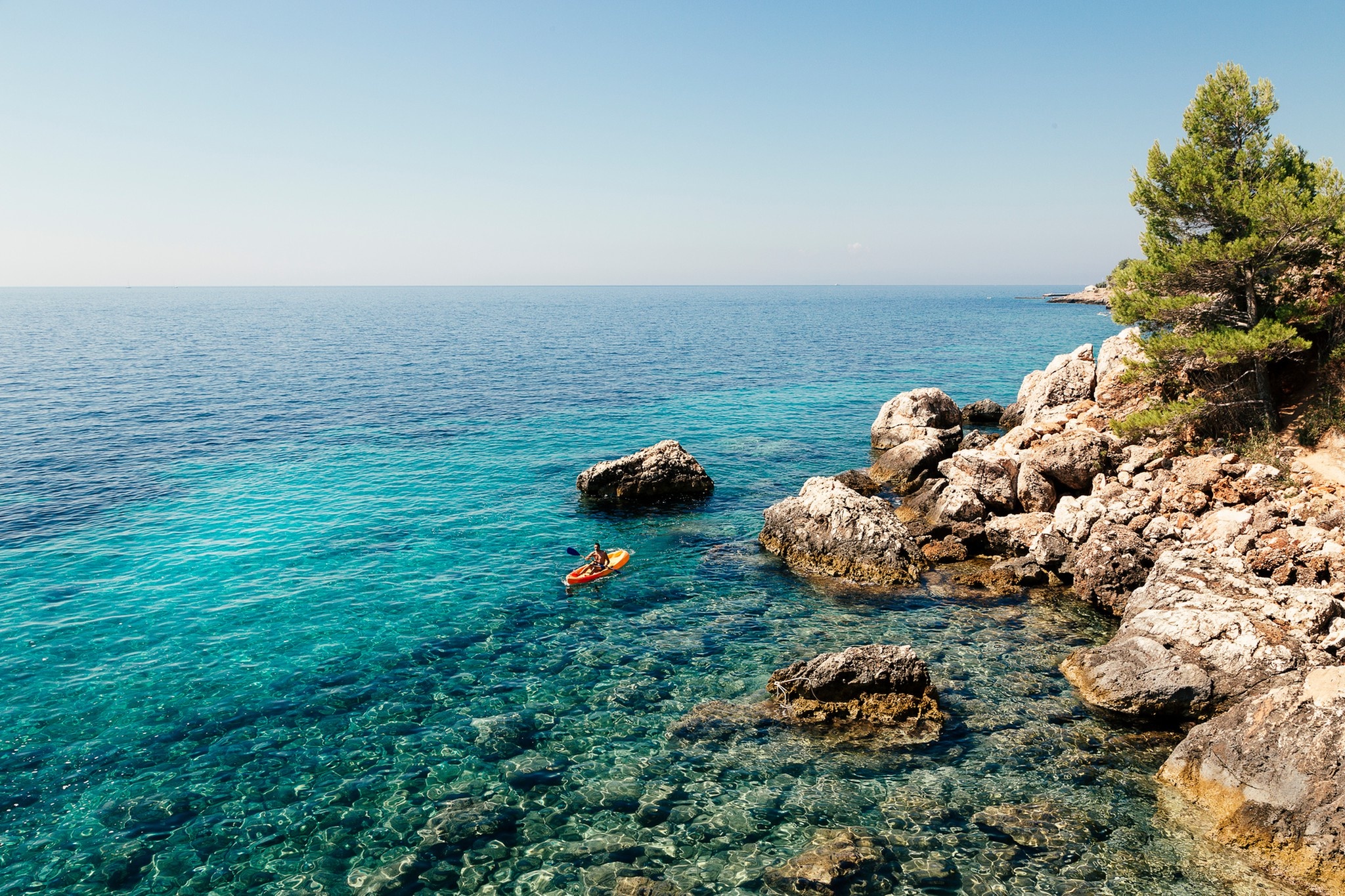 Adriatic Sea, Split to Dubrovnik, Boat, 2050x1370 HD Desktop