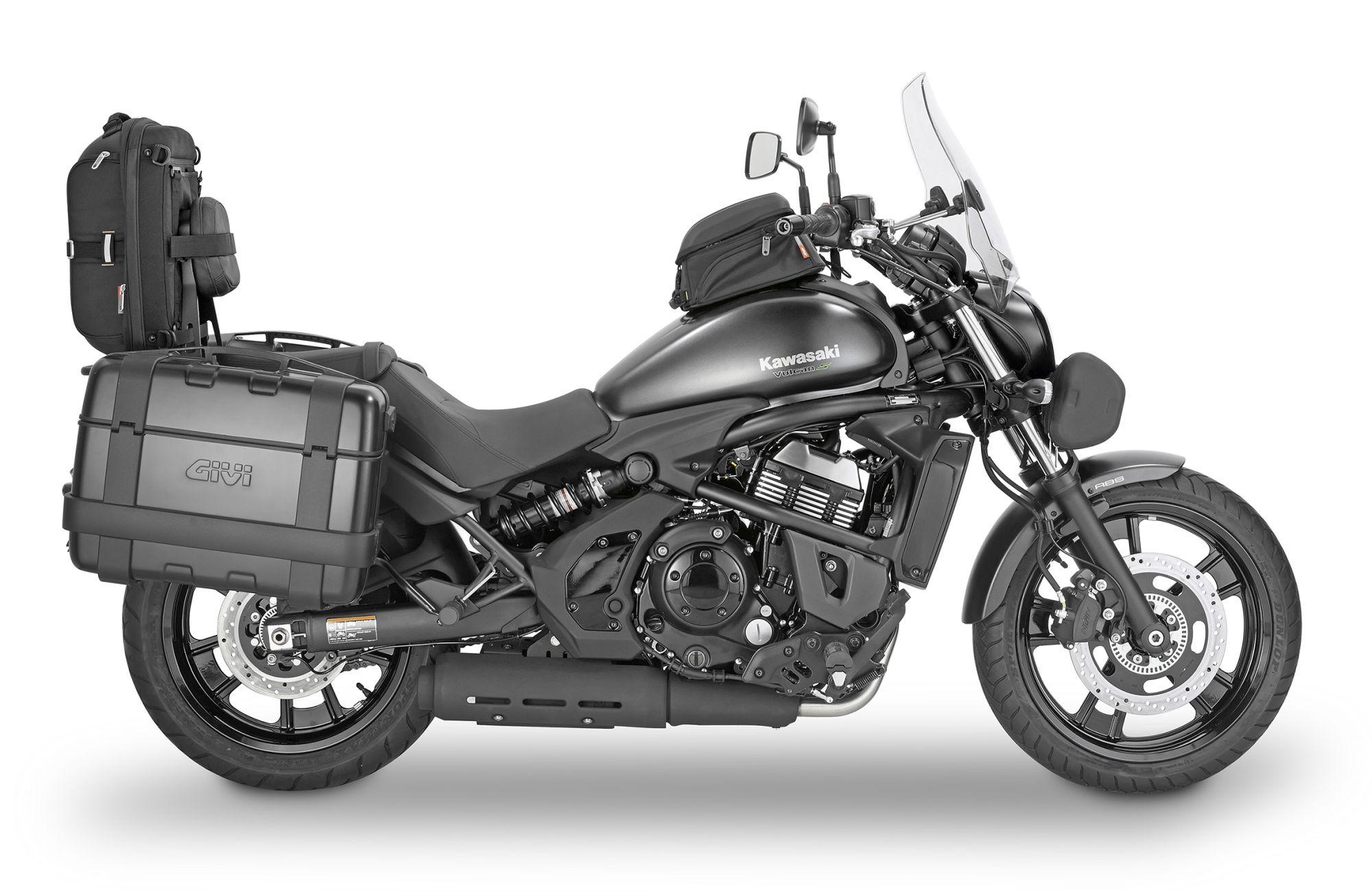 Givi accessories, Kawasaki Vulcan S 650, Motorcycle expert, Vulcan S, 2000x1310 HD Desktop