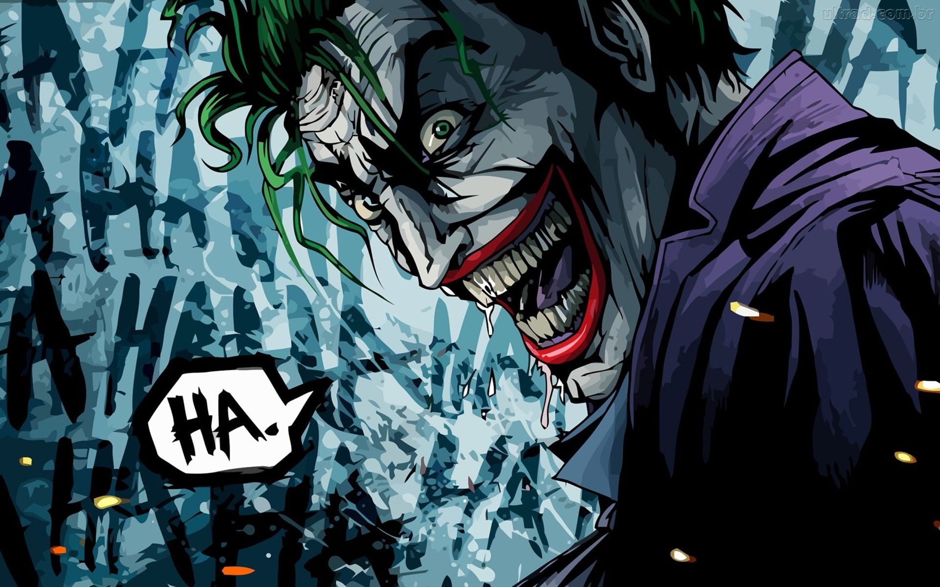 Joker, Suicide Squad, Iconic artwork, DC Comics villain, 1920x1200 HD Desktop
