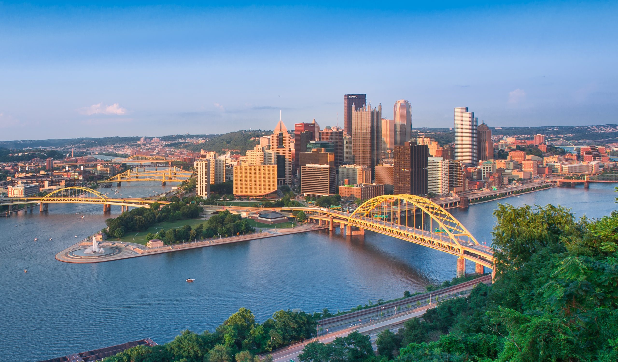 Pittsburgh, Financial services company, Fort Pitt Capital, 2560x1500 HD Desktop