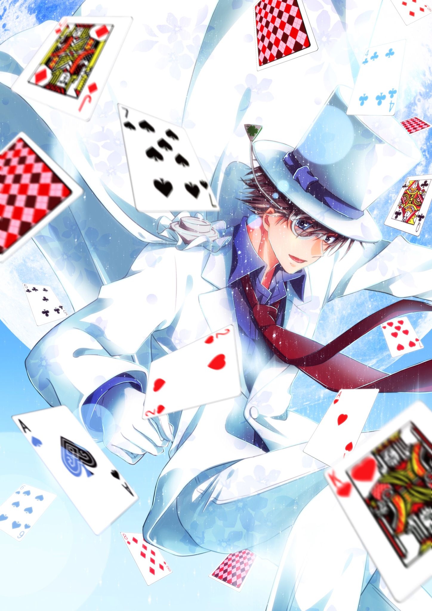 Magic Kaito anime, Memorable moments, Unforgettable characters, Detective Conan connection, 1450x2050 HD Handy