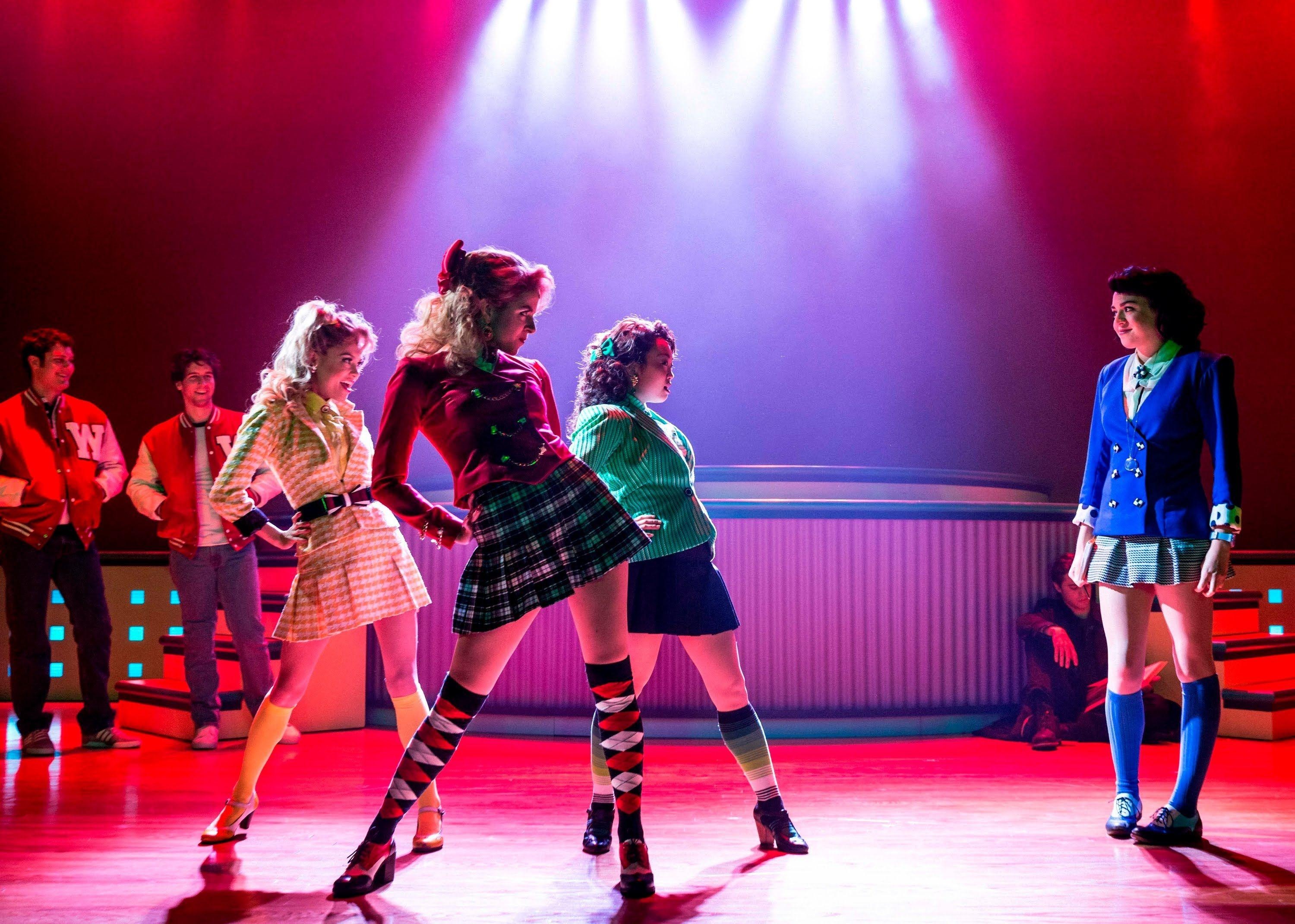 Musical: Heathers, A play with score, lyrics, and book by Laurence O'Keefe and Kevin Murphy. 3000x2150 HD Background.