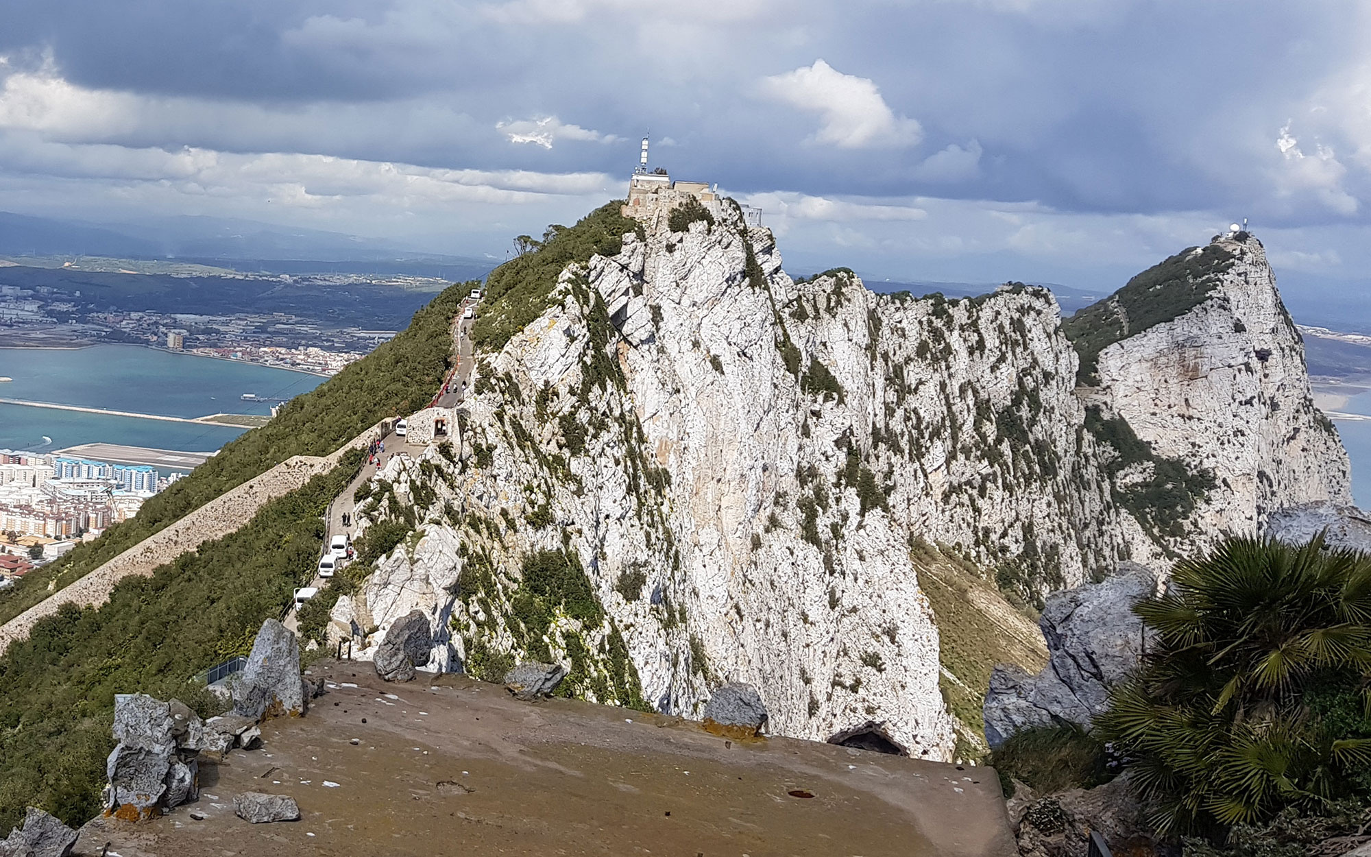 Gibraltar, Top of the rock, Panoramic view, Spectacular scenery, 2000x1250 HD Desktop
