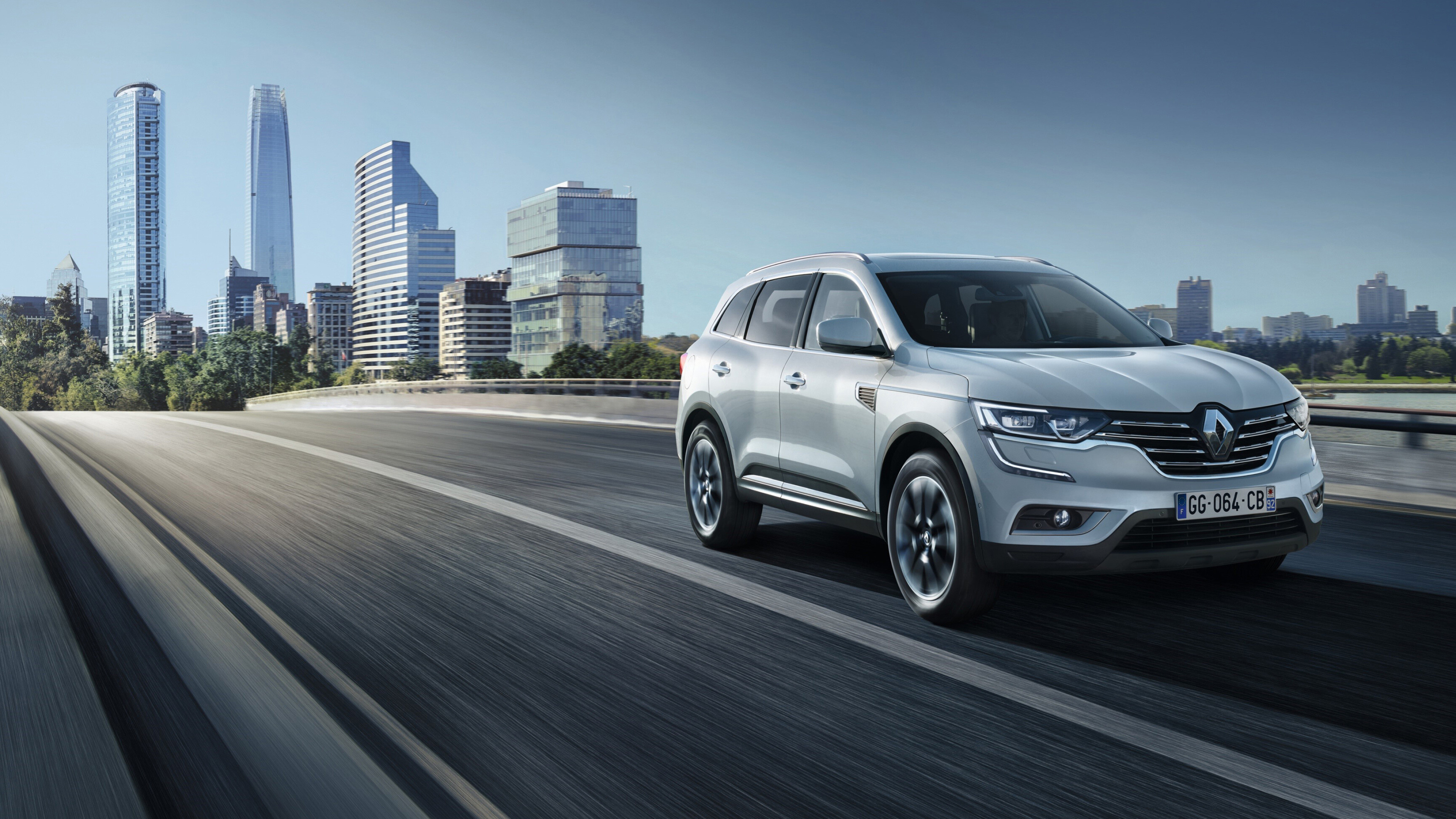 Renault: Koleos, A compact crossover SUV manufactured by the French manufacturer. 3840x2160 4K Wallpaper.