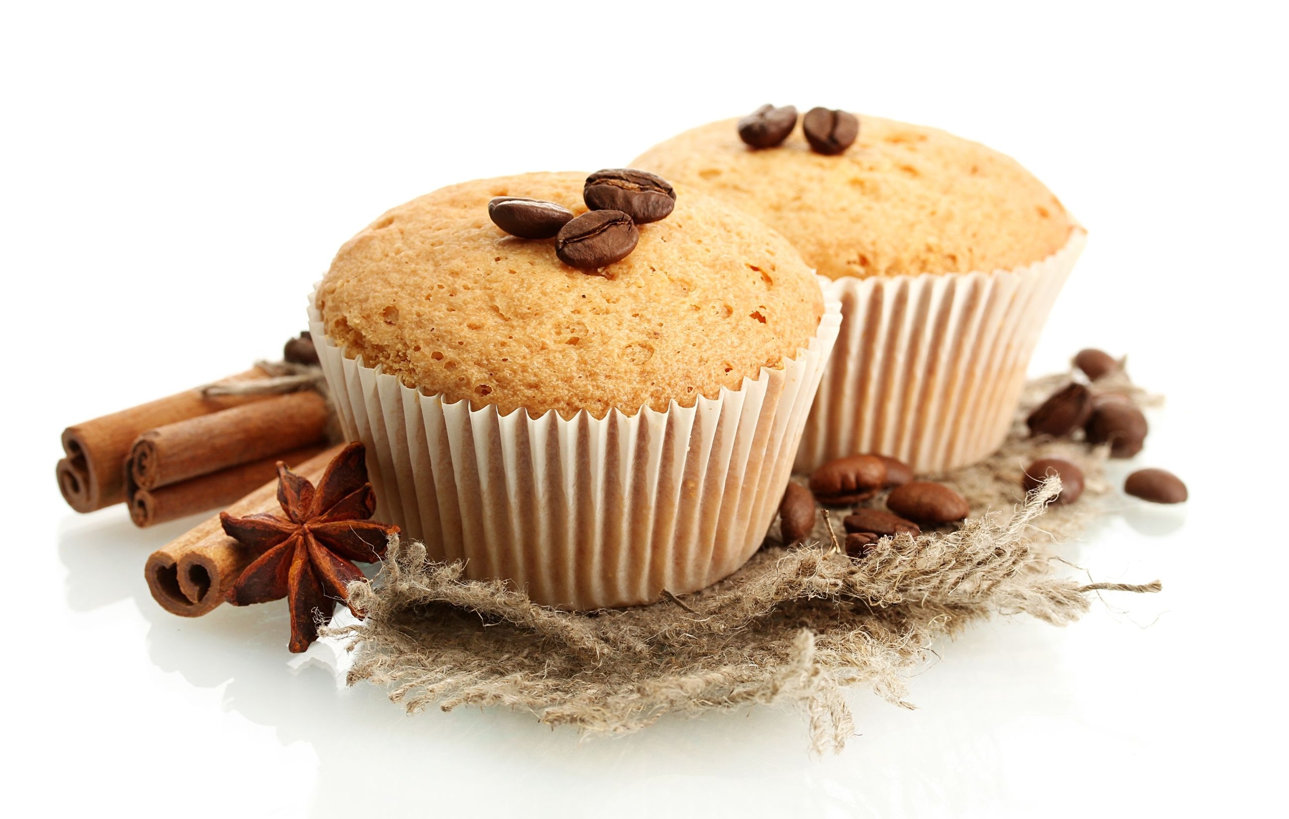 Muffin: A domed or peaked top and a slightly crumbly texture. 2600x1650 HD Wallpaper.