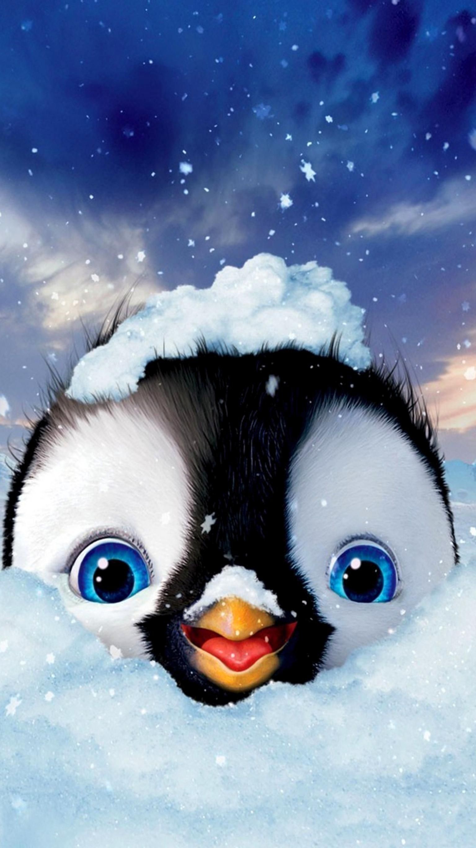 Penguins, Cute animals, Penguin wallpaper, Playful creatures, 1540x2740 HD Handy